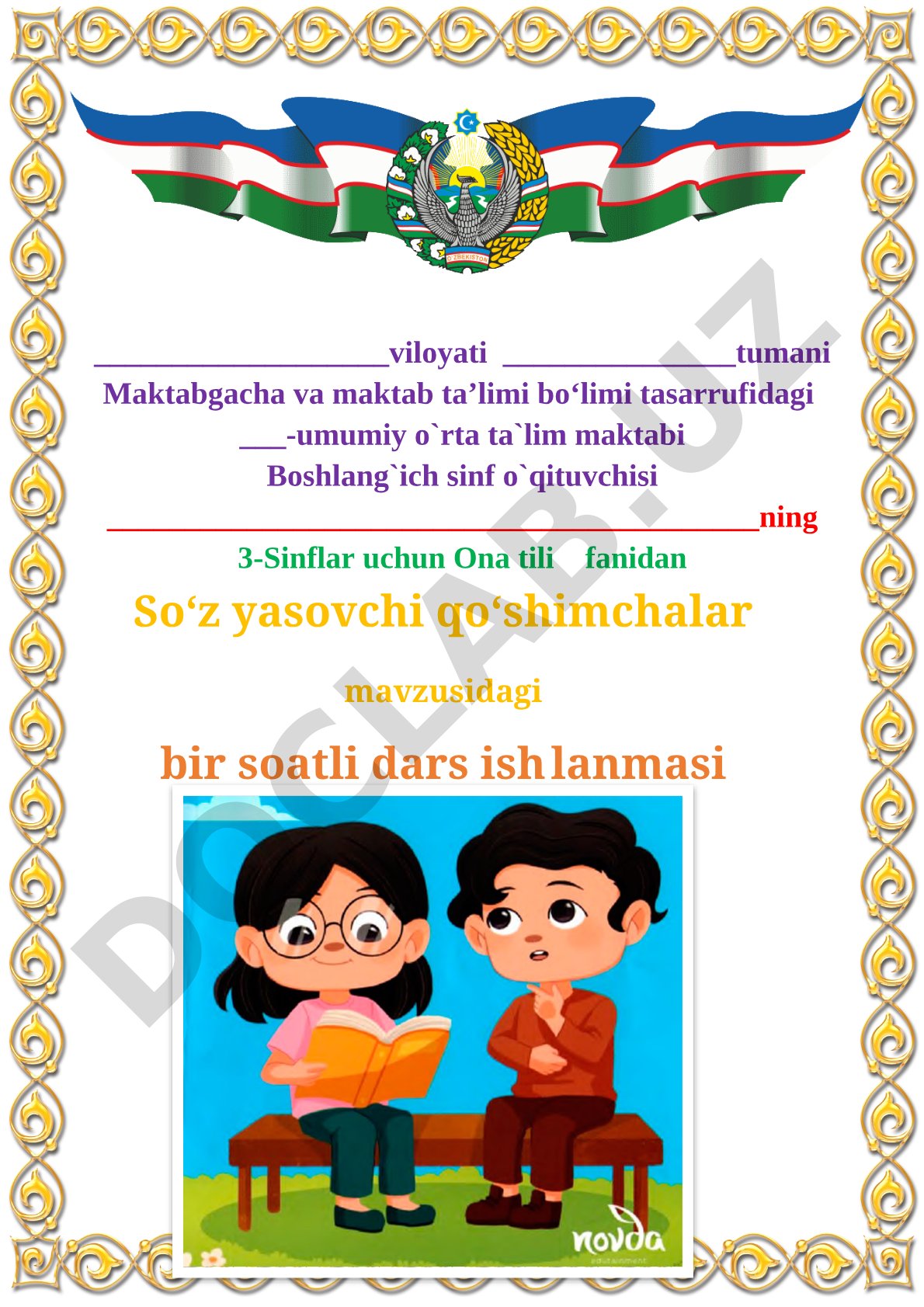 So‘z yasovchi qo‘shimchalar