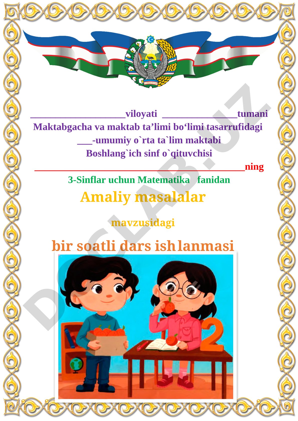 Amaliy masalalar