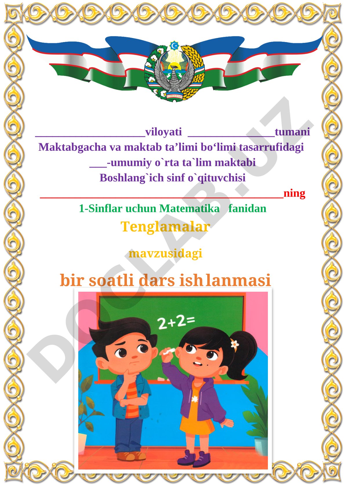 Tenglamalar