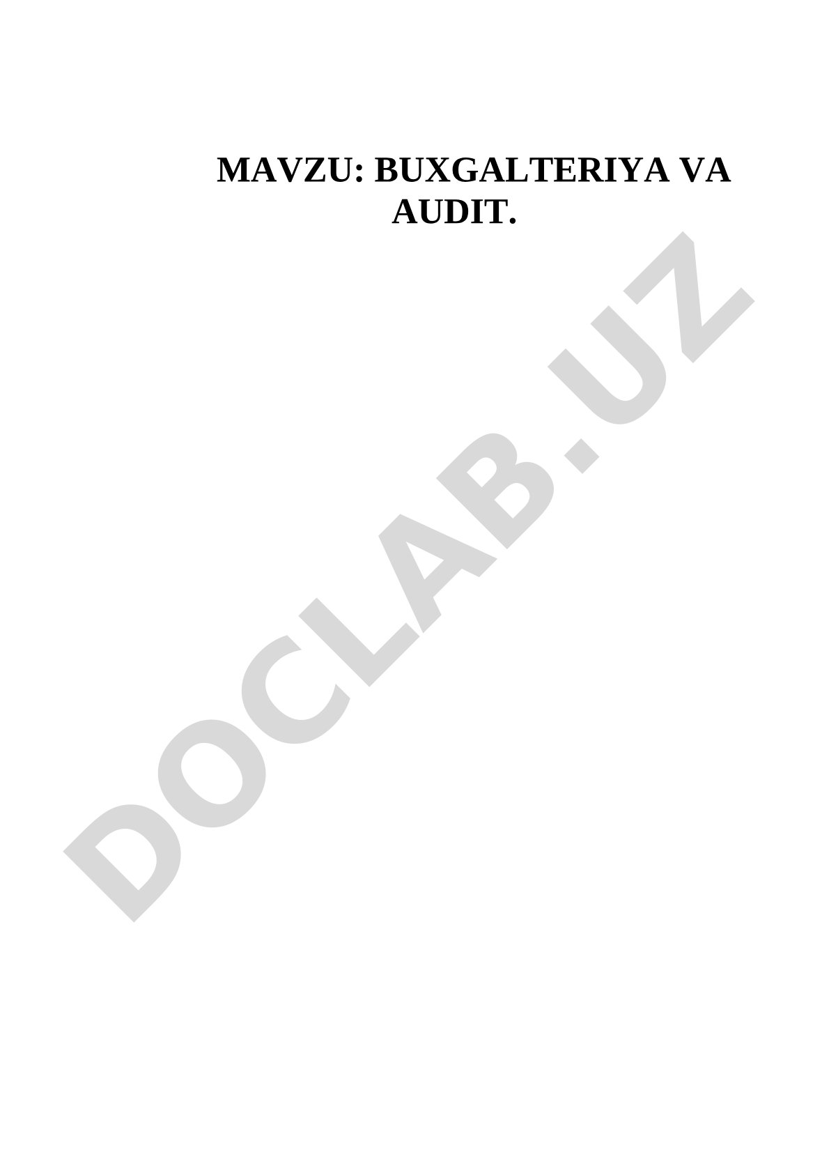 Buxgalteriya va audit: qo'shma korxonalarda buxgalteriya hisobini tashkil etish