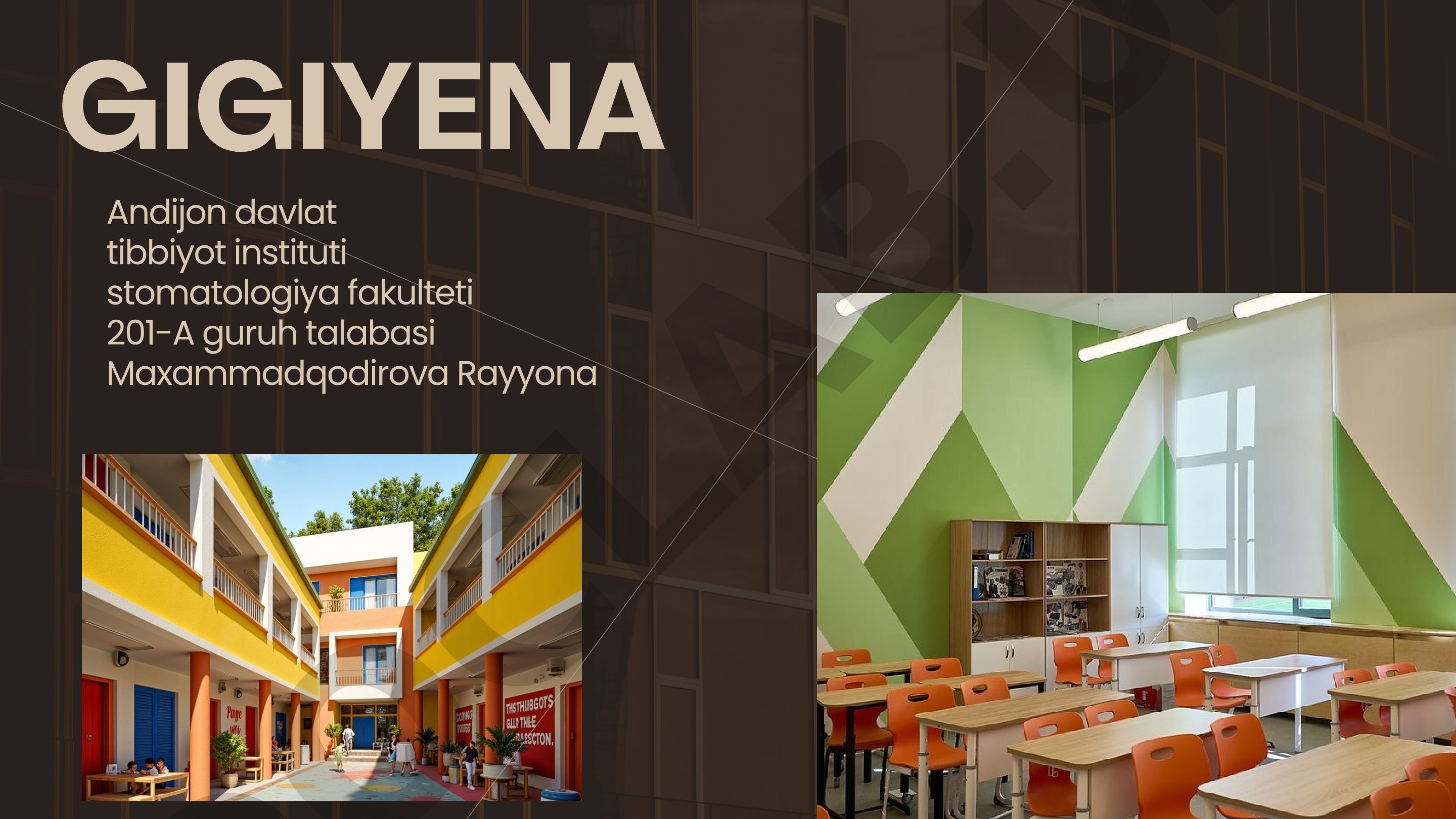 Maktablarni loyihalashga boʻlgan gigienik talablar