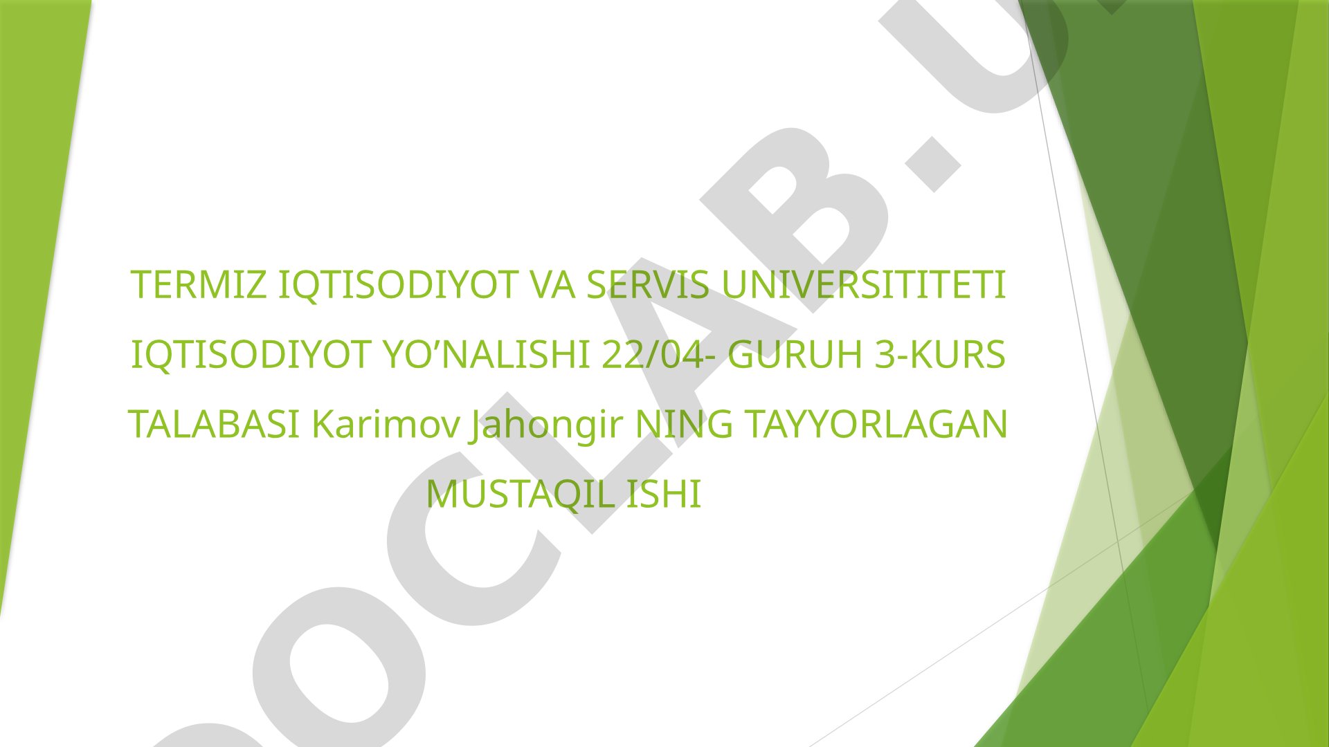 Qon ketishi va qon quyilishi