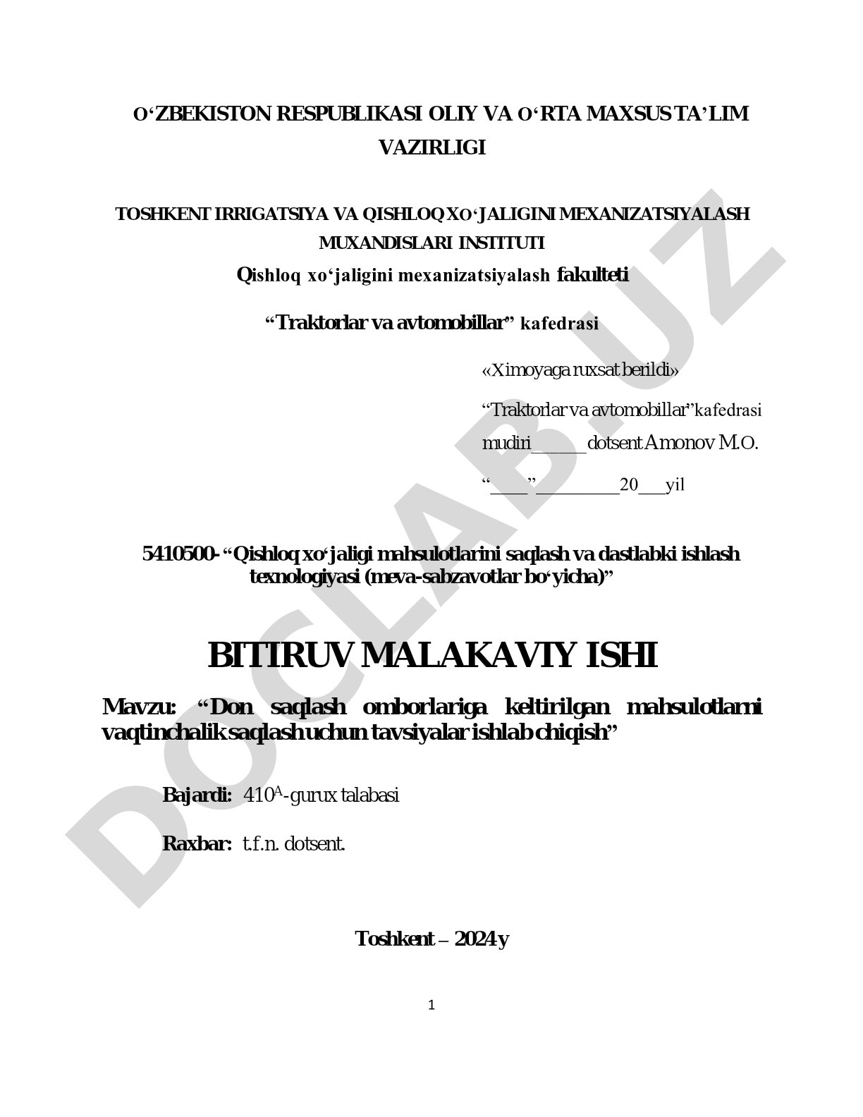 O'zbekistonda raqamli iqtisodiyot rivojlanishi