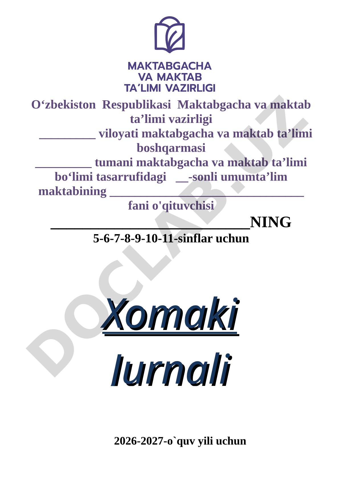 Xomaki jurnal