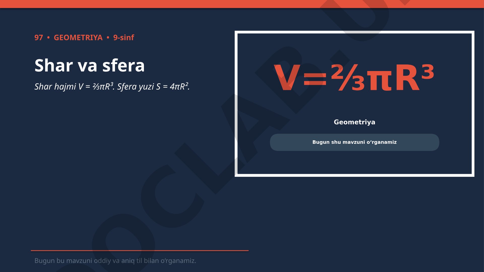 Shar va sfera