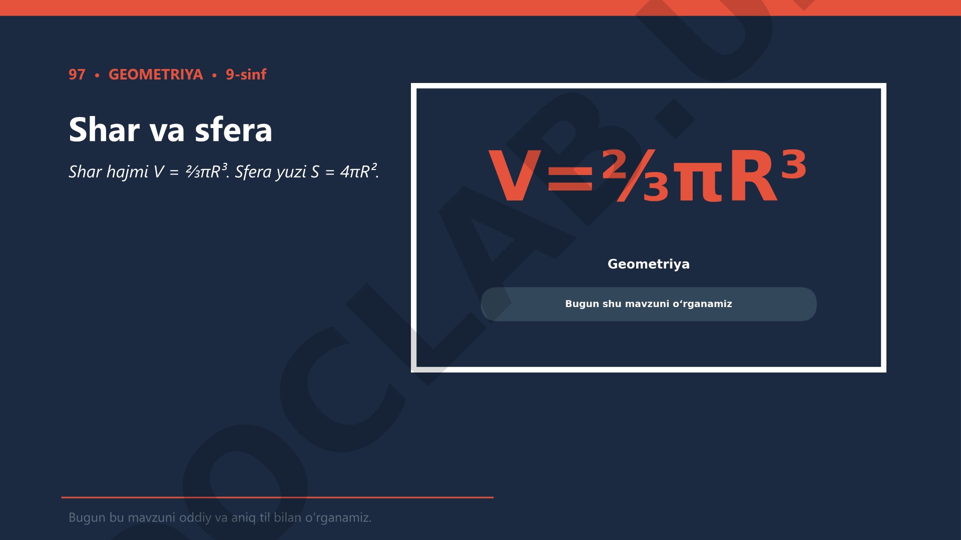 Shar va sfera