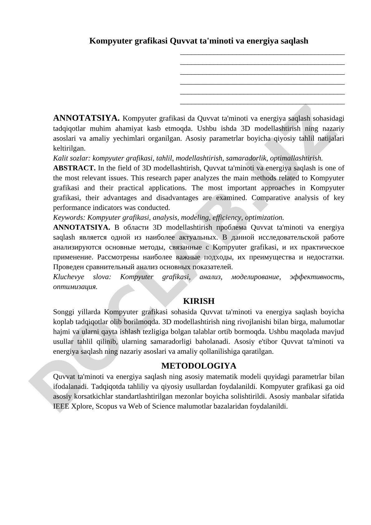 Kompyuter grafikasi Quvvat ta'minoti va energiya saqlash