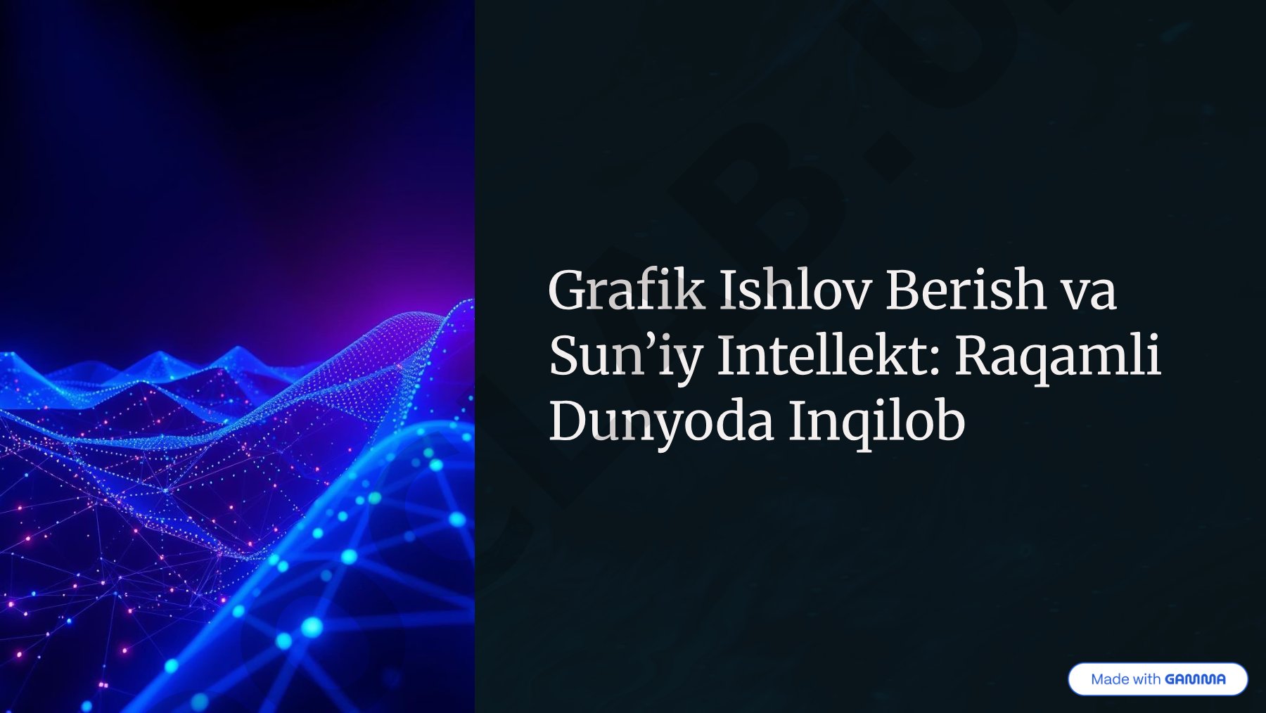 GPU texnologiyasi va real vaqtli rendering