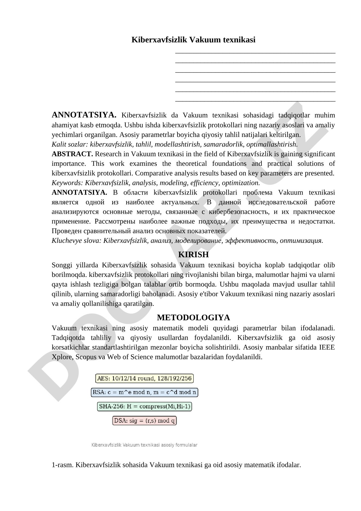 Kiberxavfsizlikda vakuum texnikasi