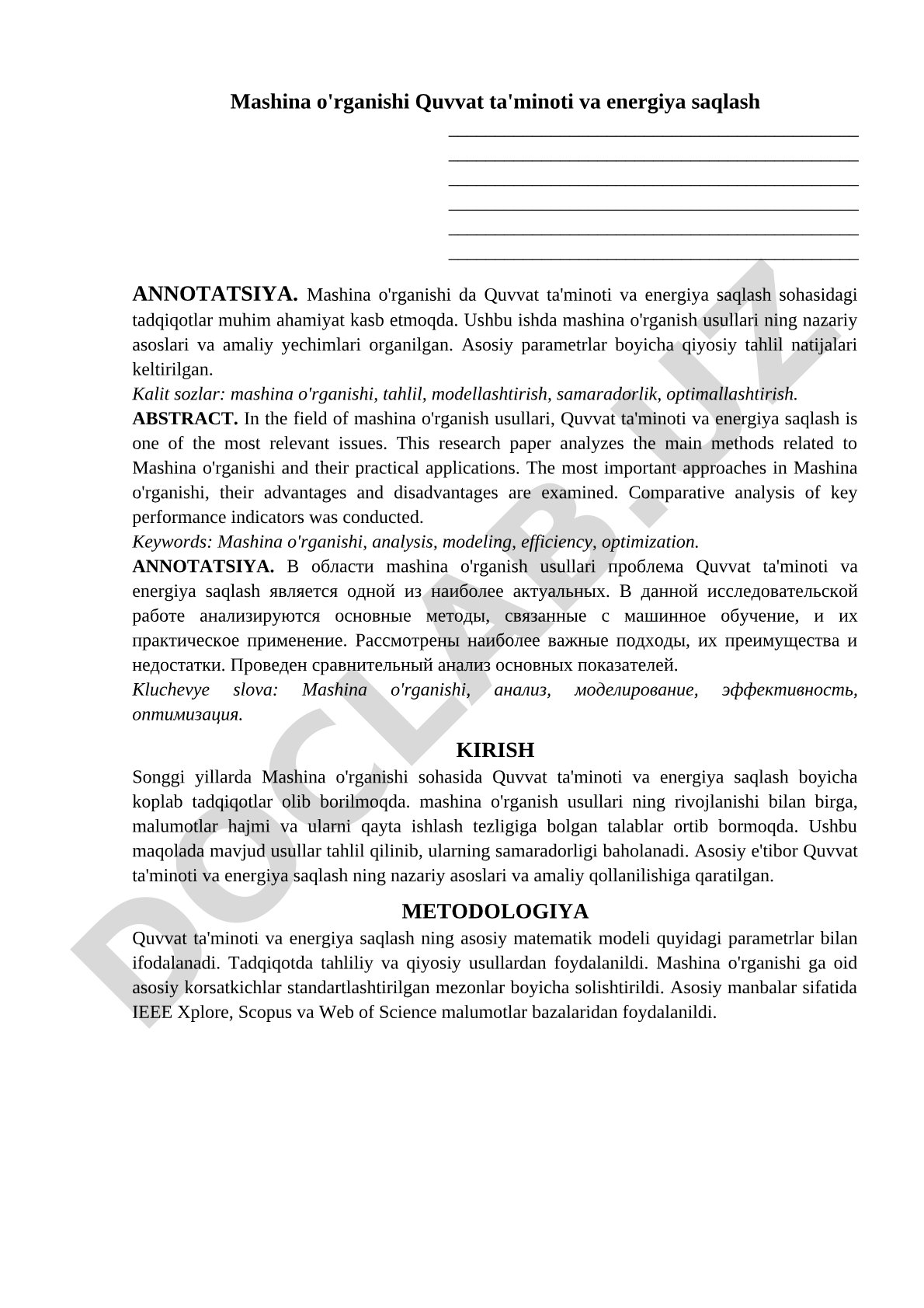 Mashina o'rganishida quvvat ta'minoti va energiya saqlash