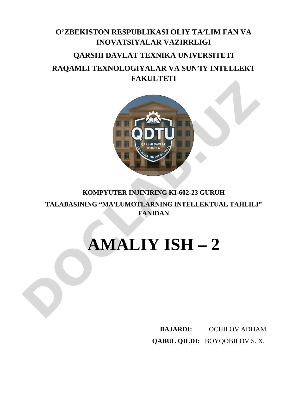 O'zbekiston viloyatlari aholisi sonini vizualizatsiya qilish va tahlil qilish