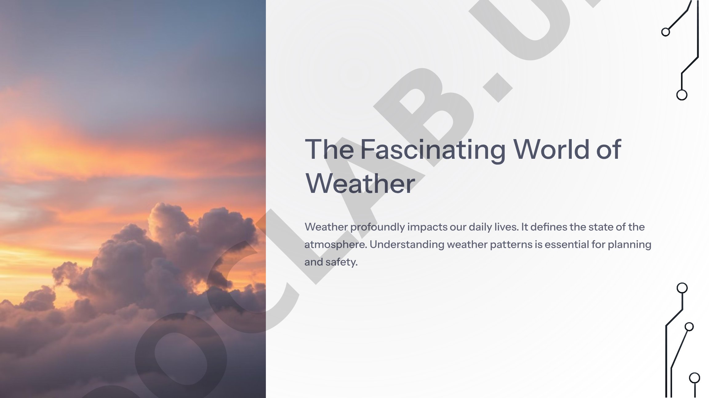 The Fascinating World of Weather