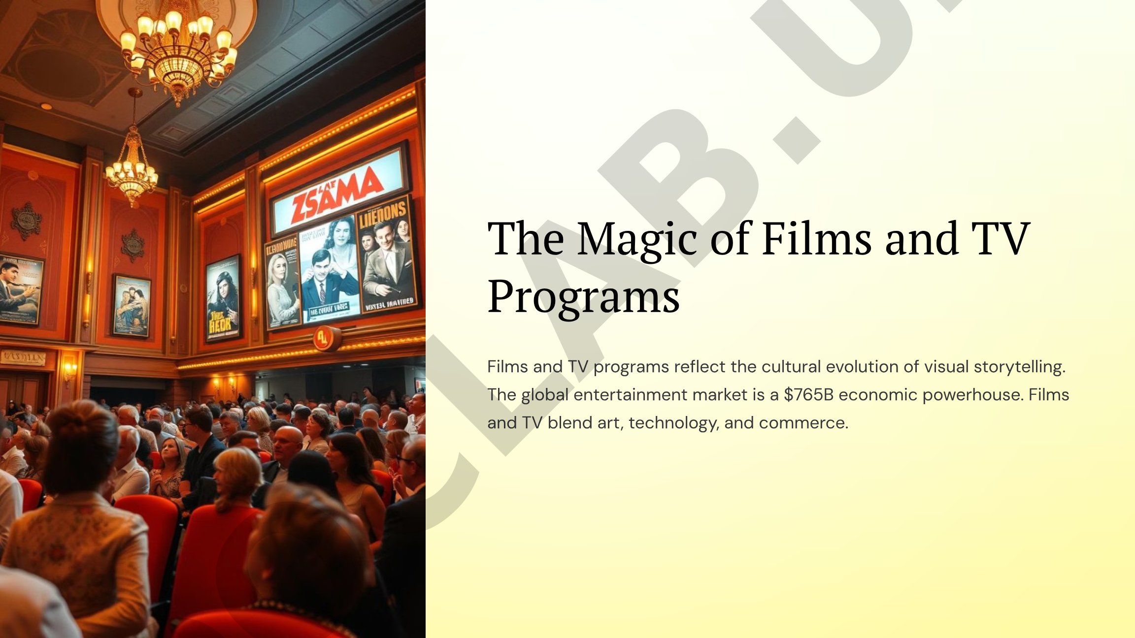 The Magic of Films and TV Programs