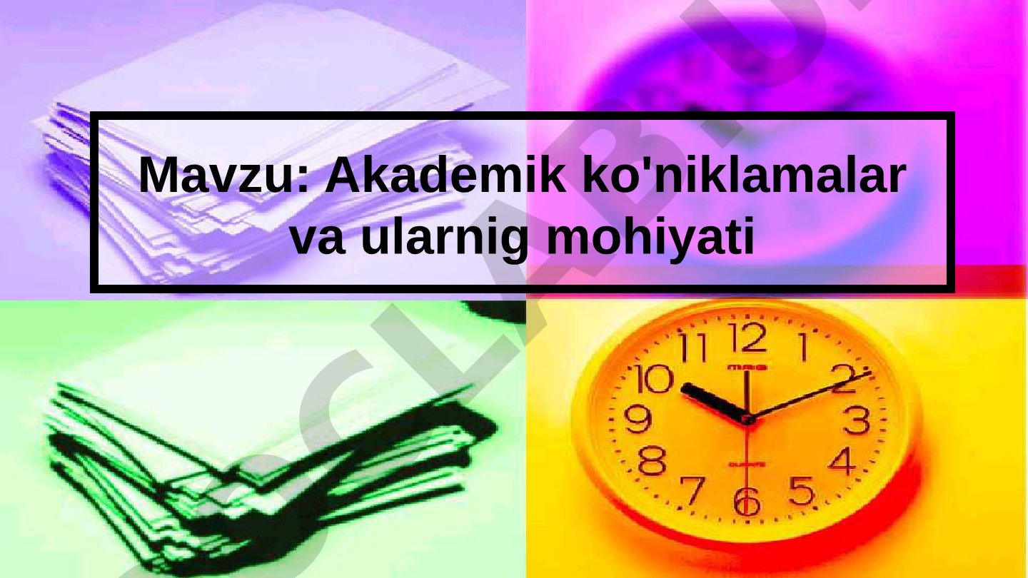 Akademik ko'nikmalar va ularning mohiyati