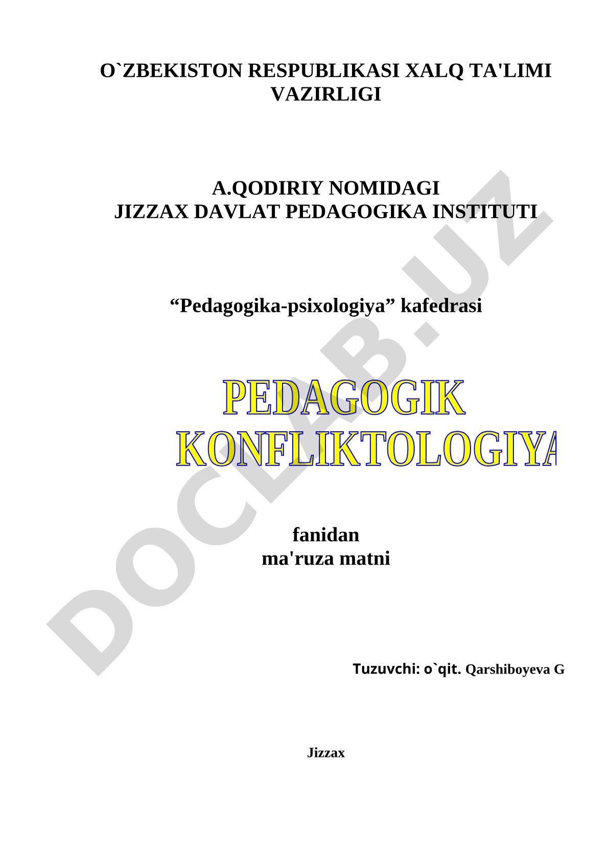 Pedagogik hamkorlik va maktab muammolari