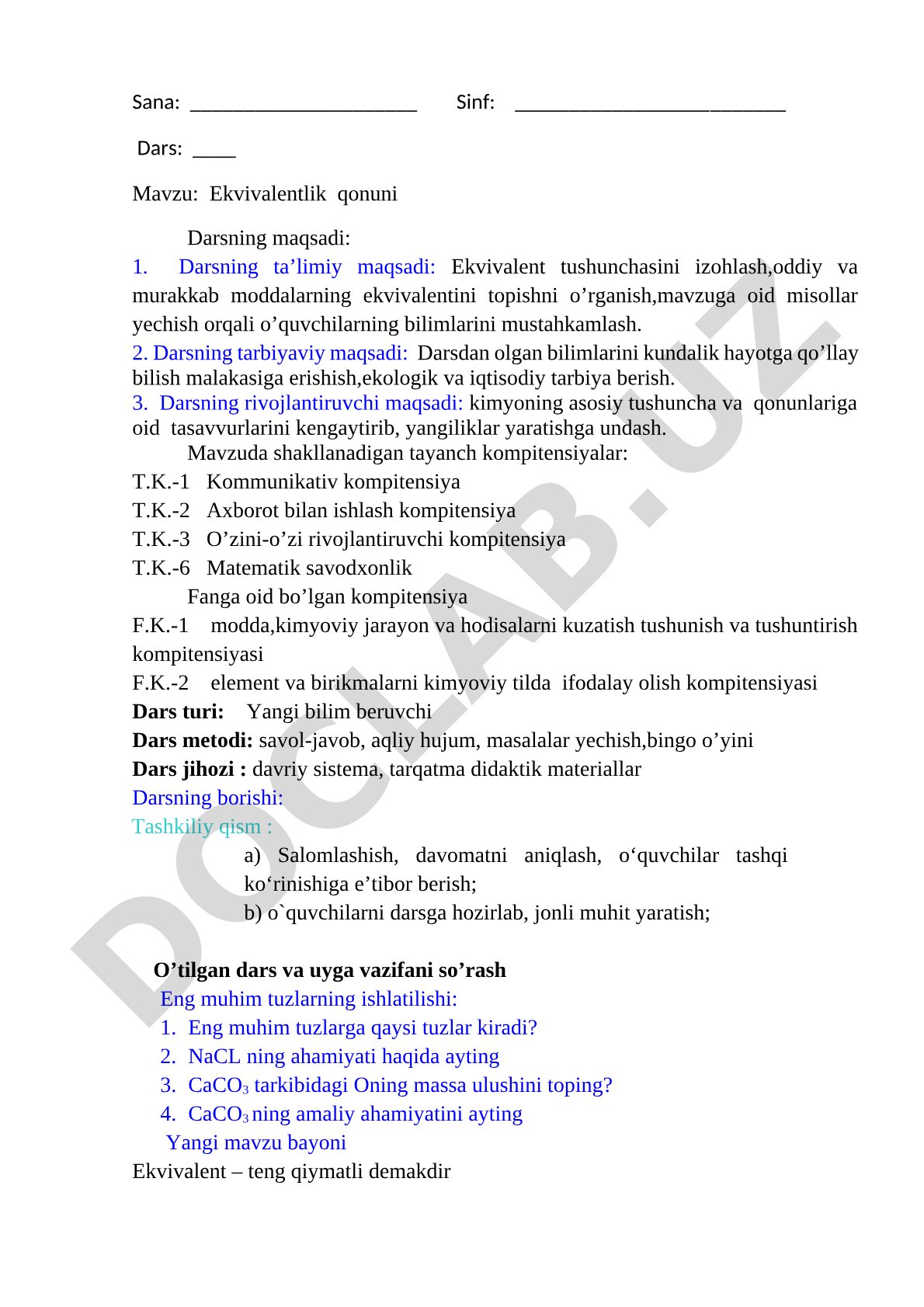 Ekvivalentlik qonuni