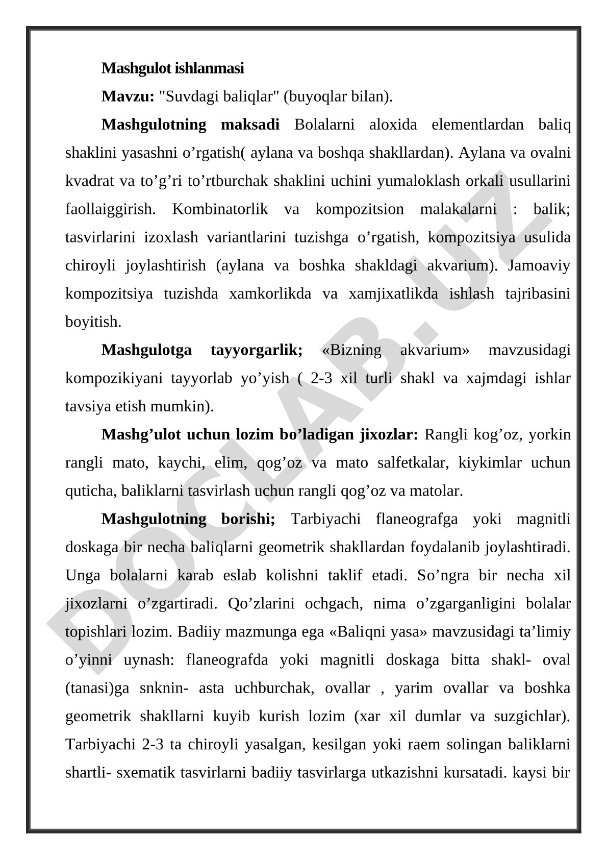 Suvdagi baliqlar