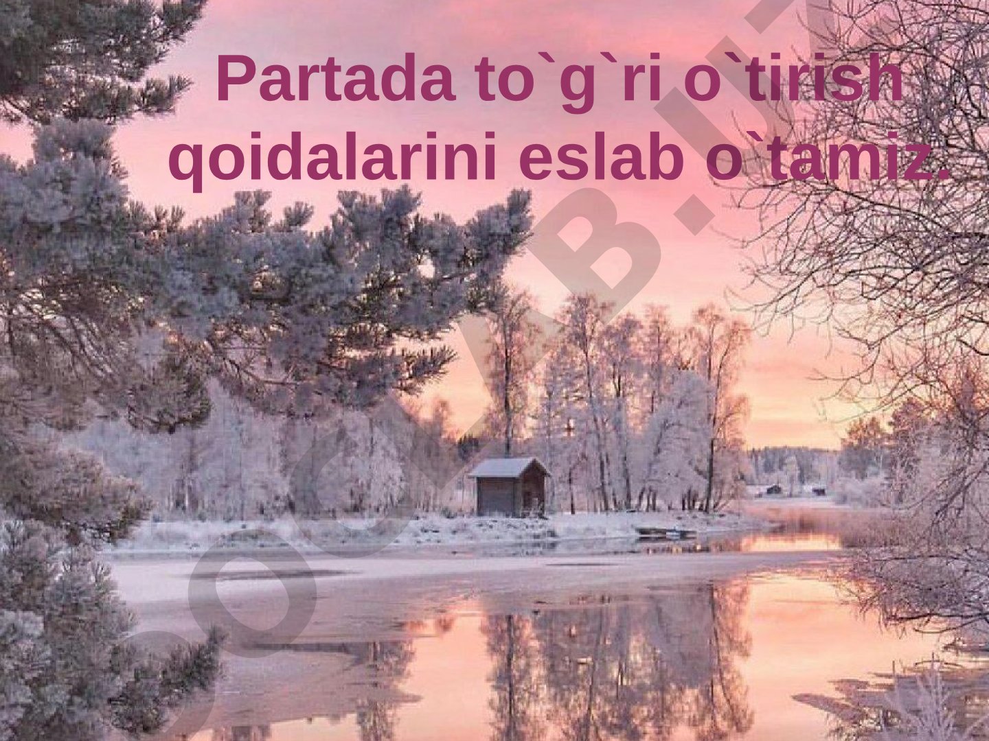 Uu harfi yozishni o'rganish