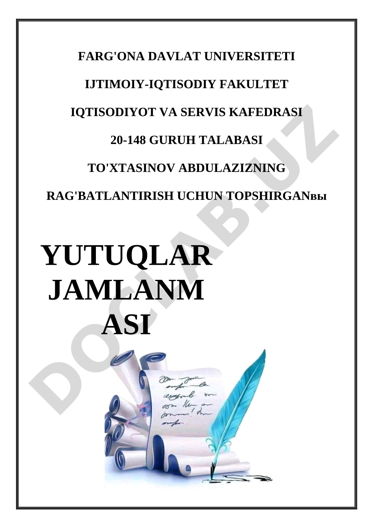 Yutuqlar jamlanmasi