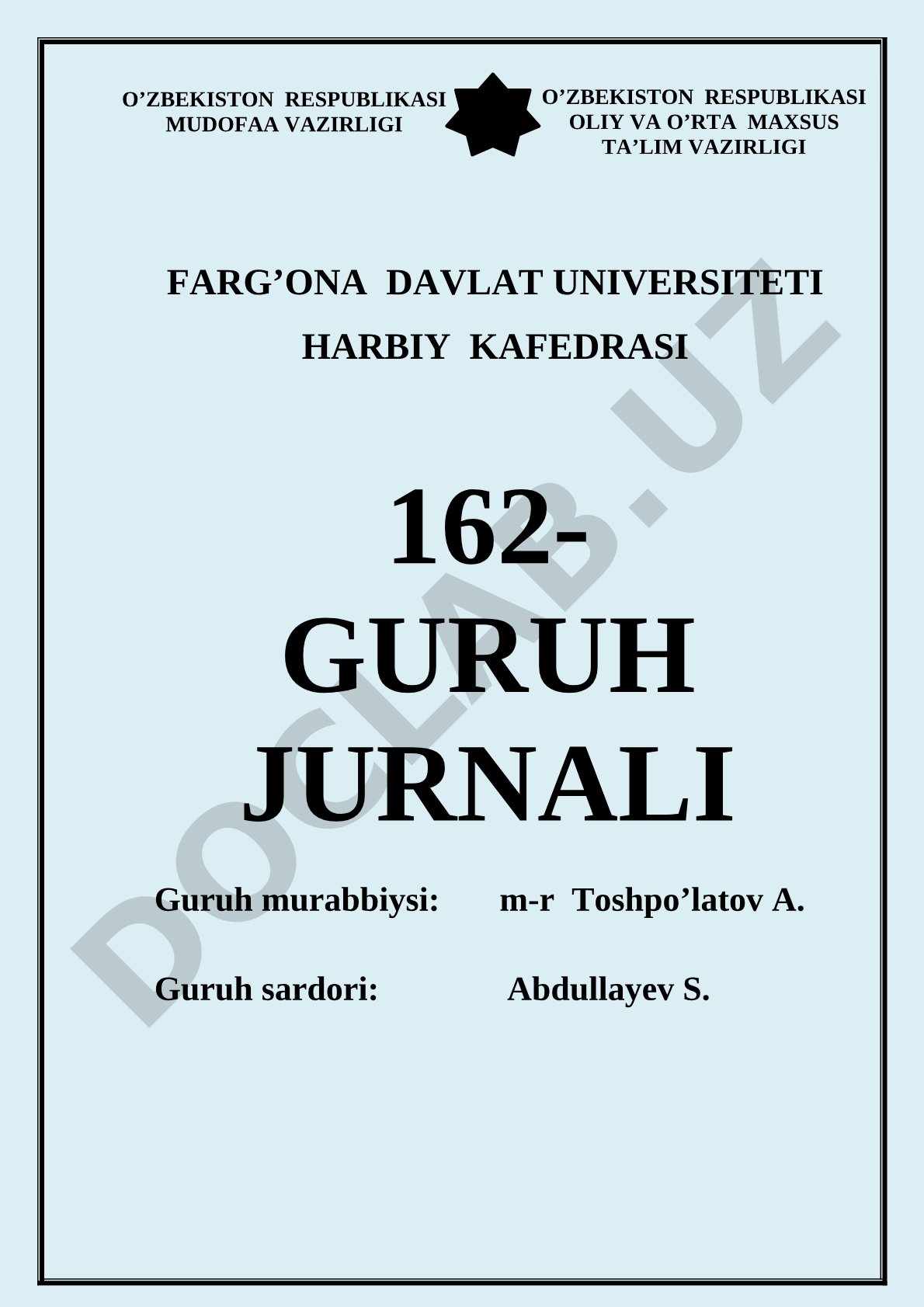 162-guruh jurnali