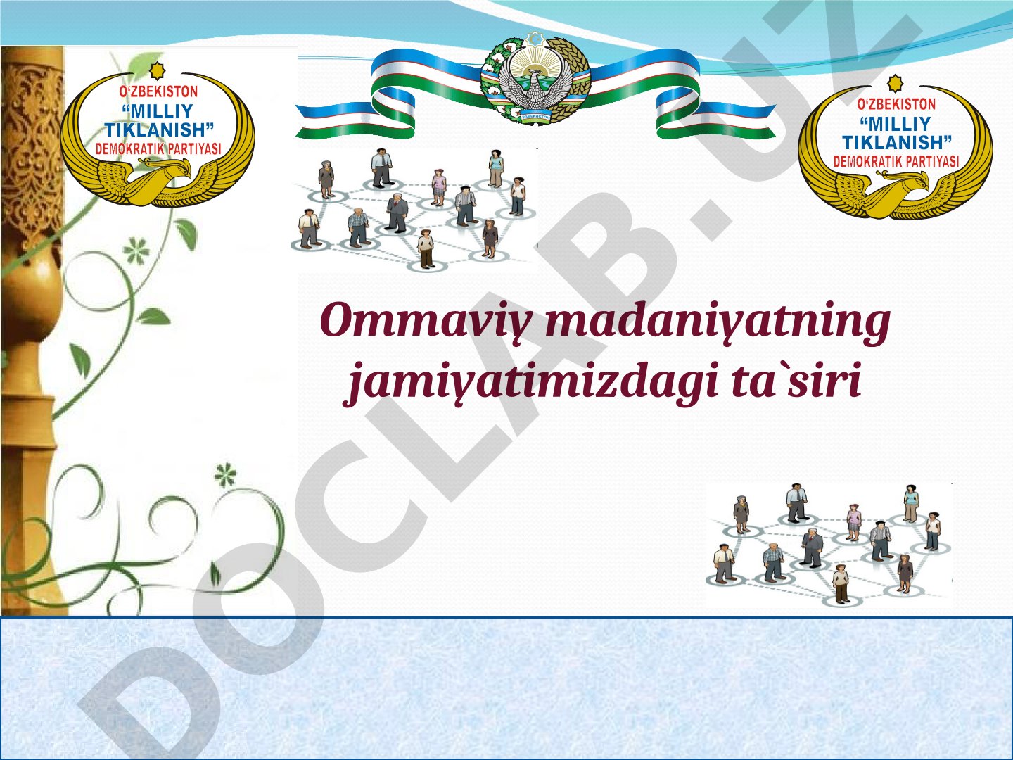 Ommaviy madaniyatning jamiyatimizdagi ta'siri
