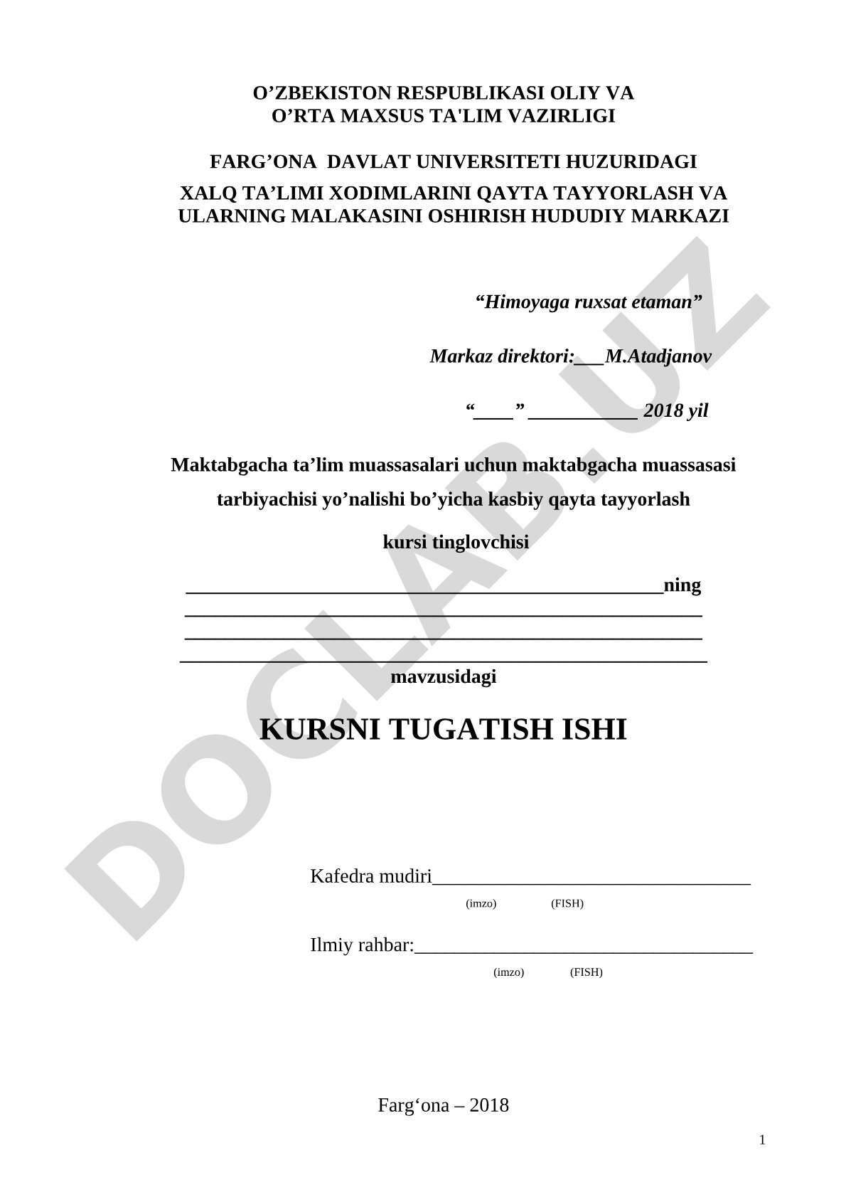 O'yin faoliyati orqali bolalarni kommunikativ ko'nikmalarini shakllantirish