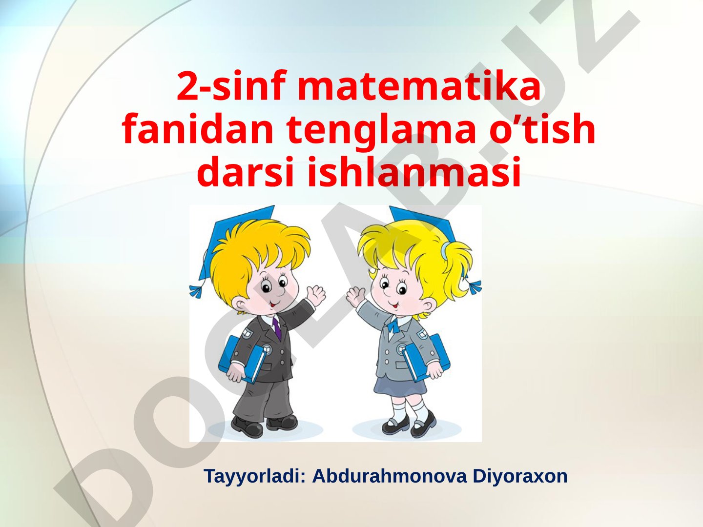 Tenglama. Tenglamani yechish