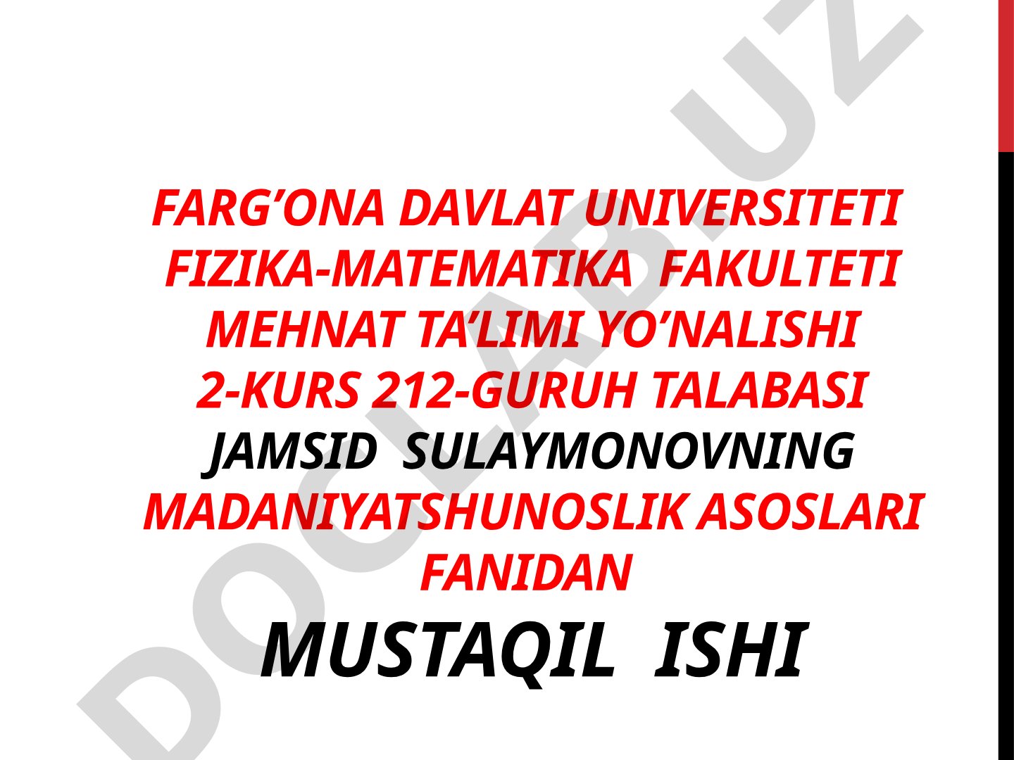 Milliy qadriyatlar