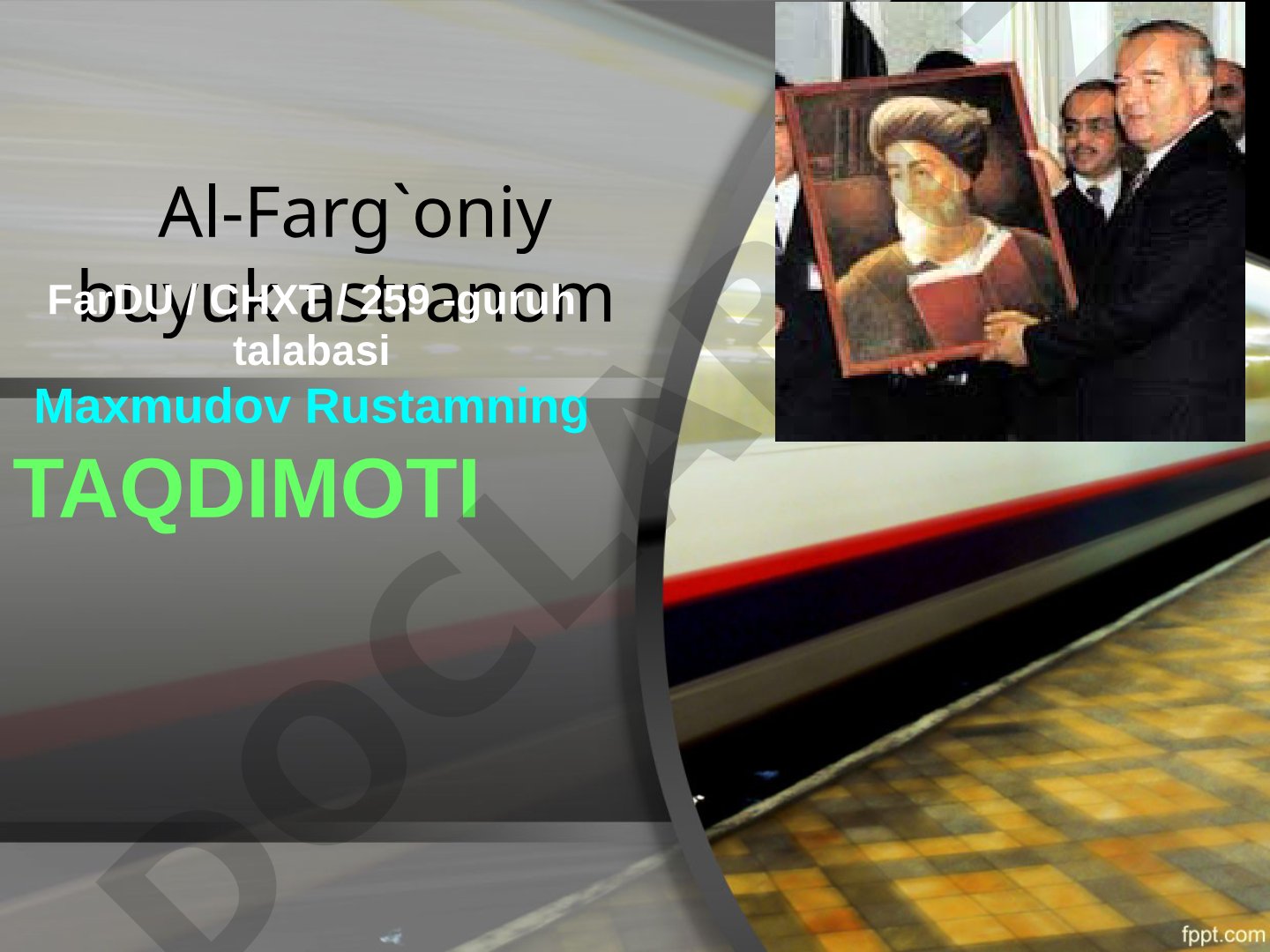Ahmad Farg'oniy va astronomiya asoslari
