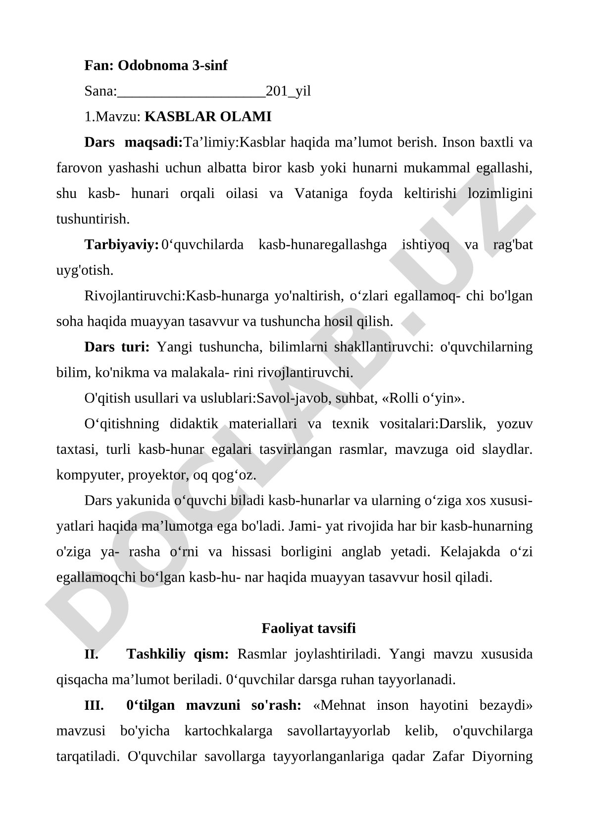 Kasblar olami