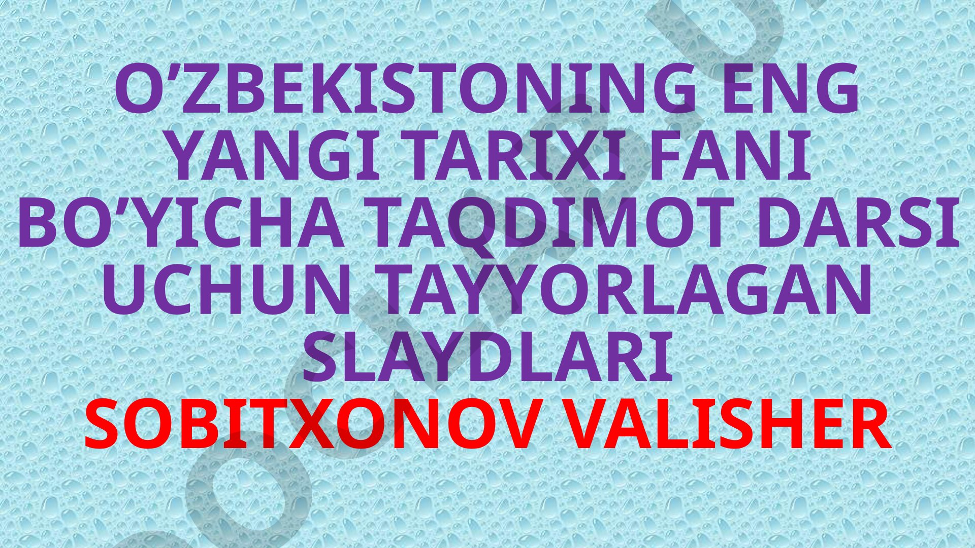 Bozor iqtisodiyotining joriy qilinishi va unga bosqichma bosqich o'tish jarayoni