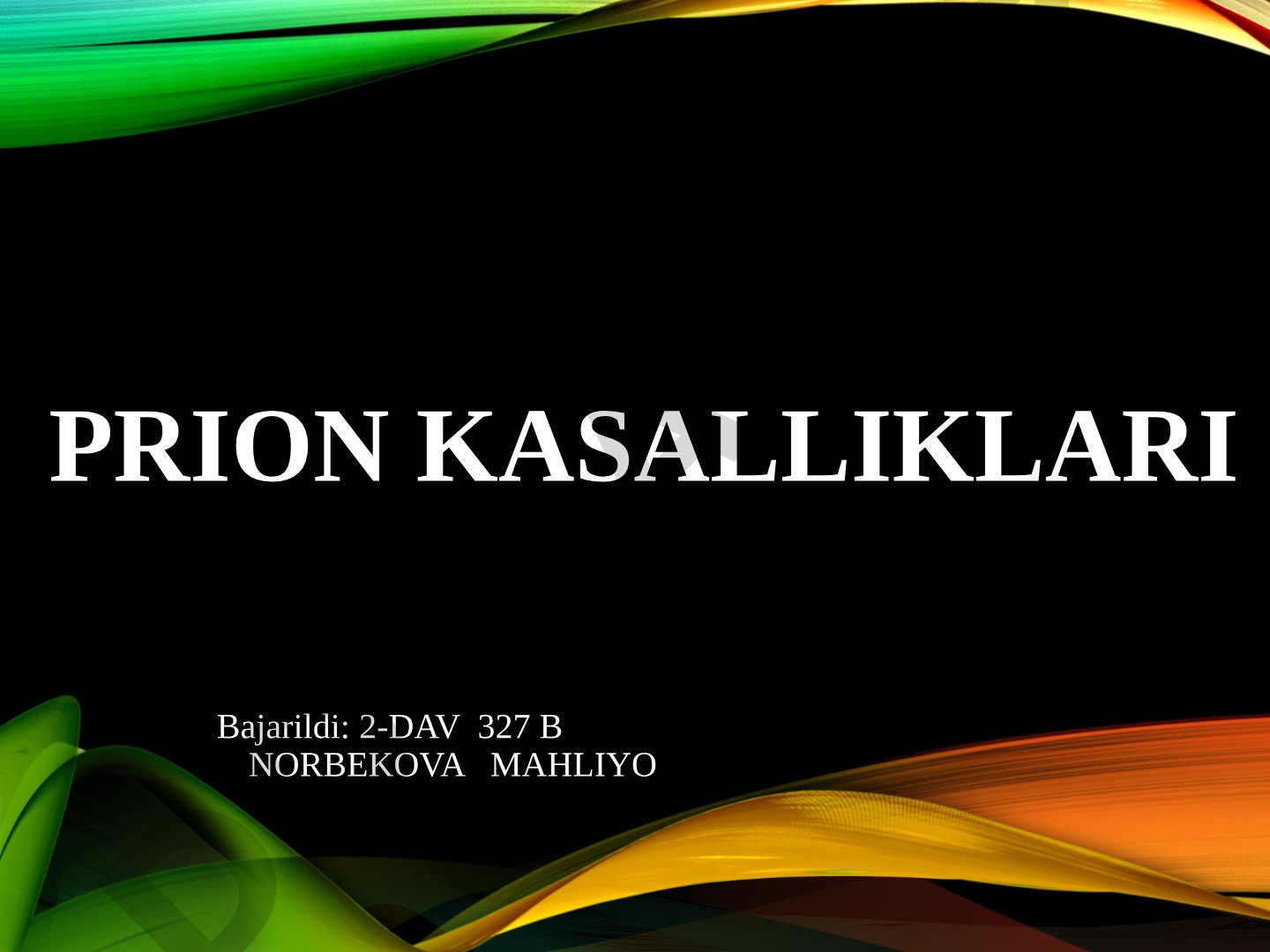 Prion kasalliklari