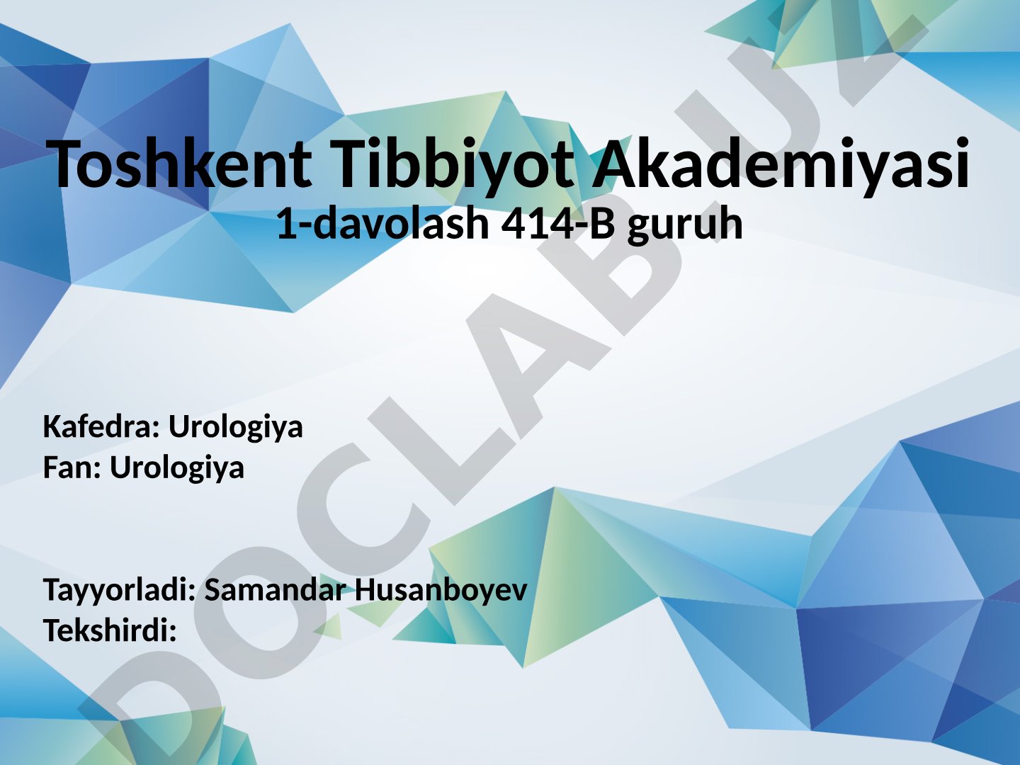 Siydik tosh kasalligi