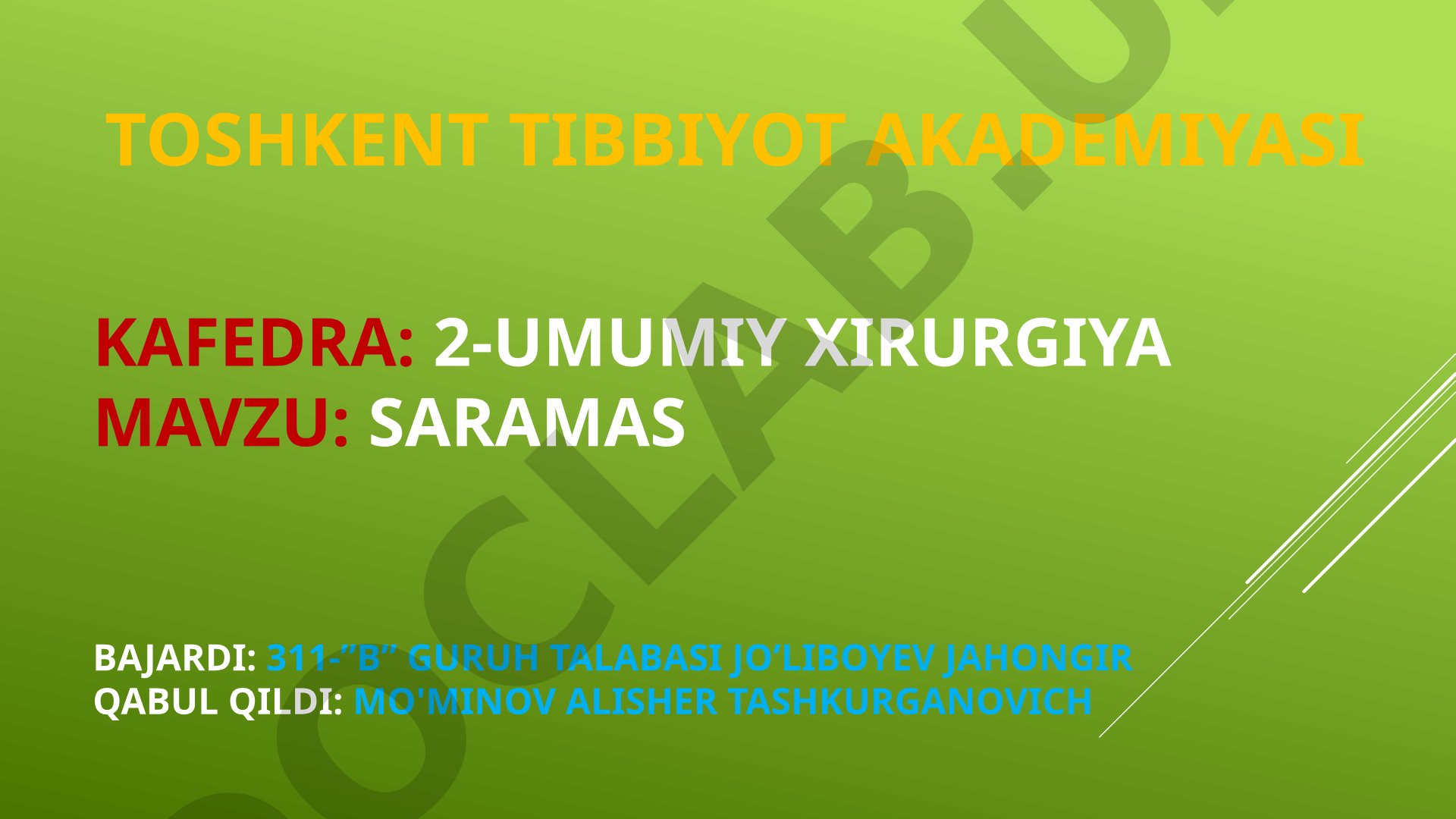 Saramas