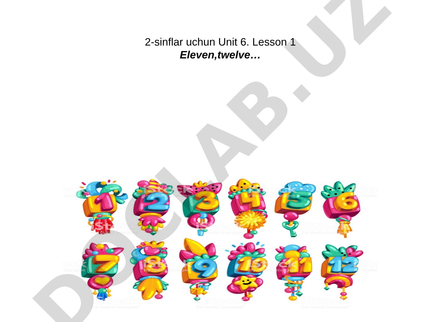 Eleven,twelve…
