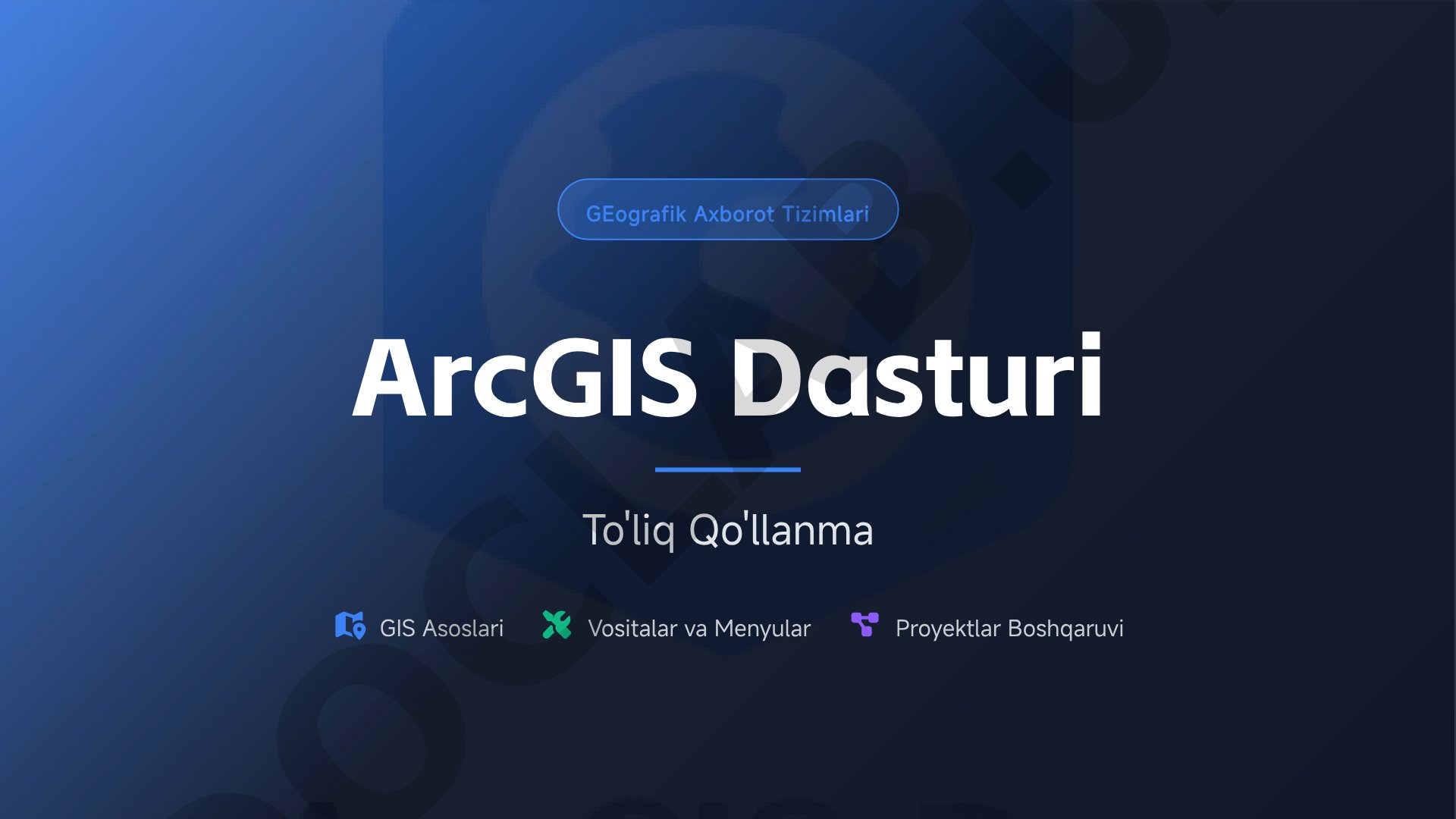 ArcGIS Dasturi