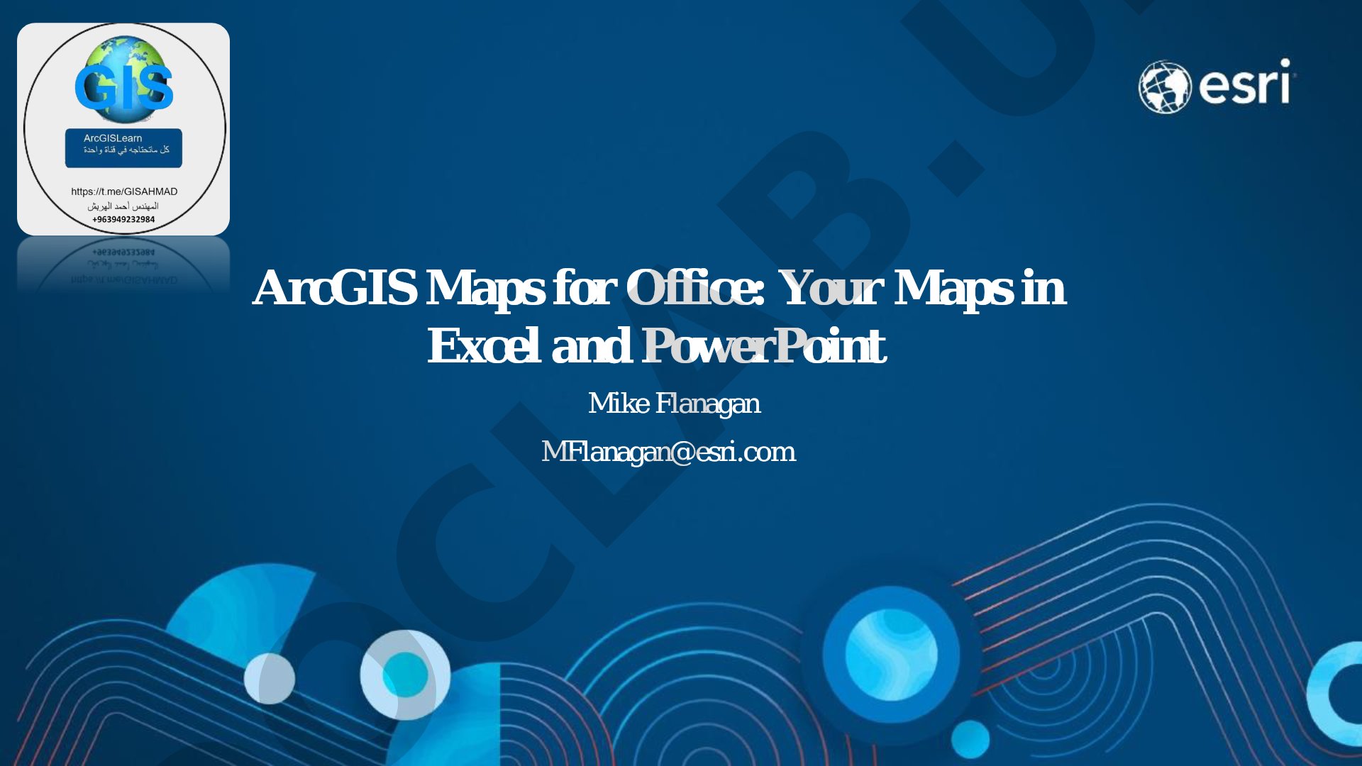 ArcGIS Maps for Office: Your Maps in Excel and PowerPoint