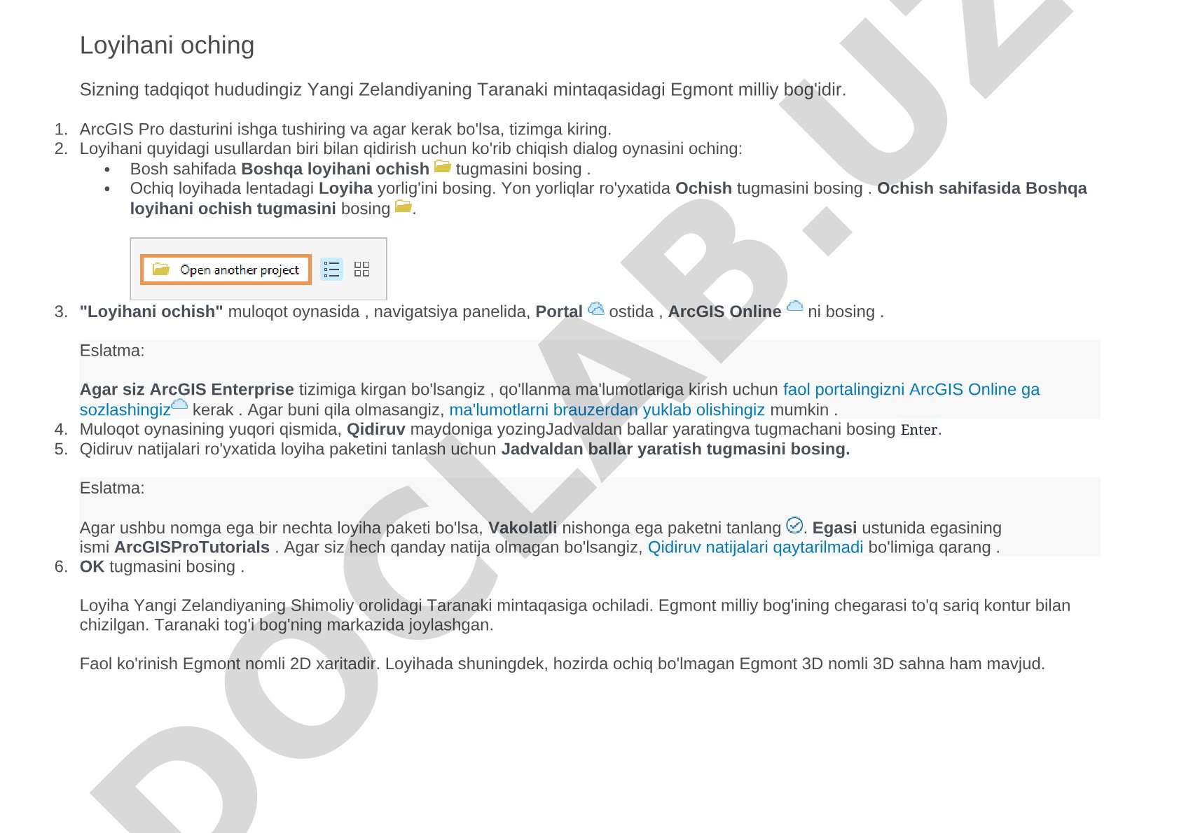 ArcGIS Pro'da jadvaldan ballar yaratish