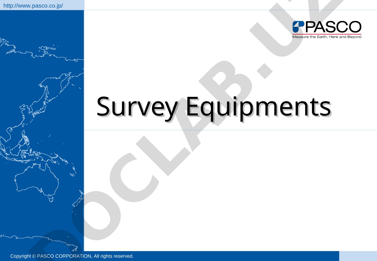 Survey Equipments