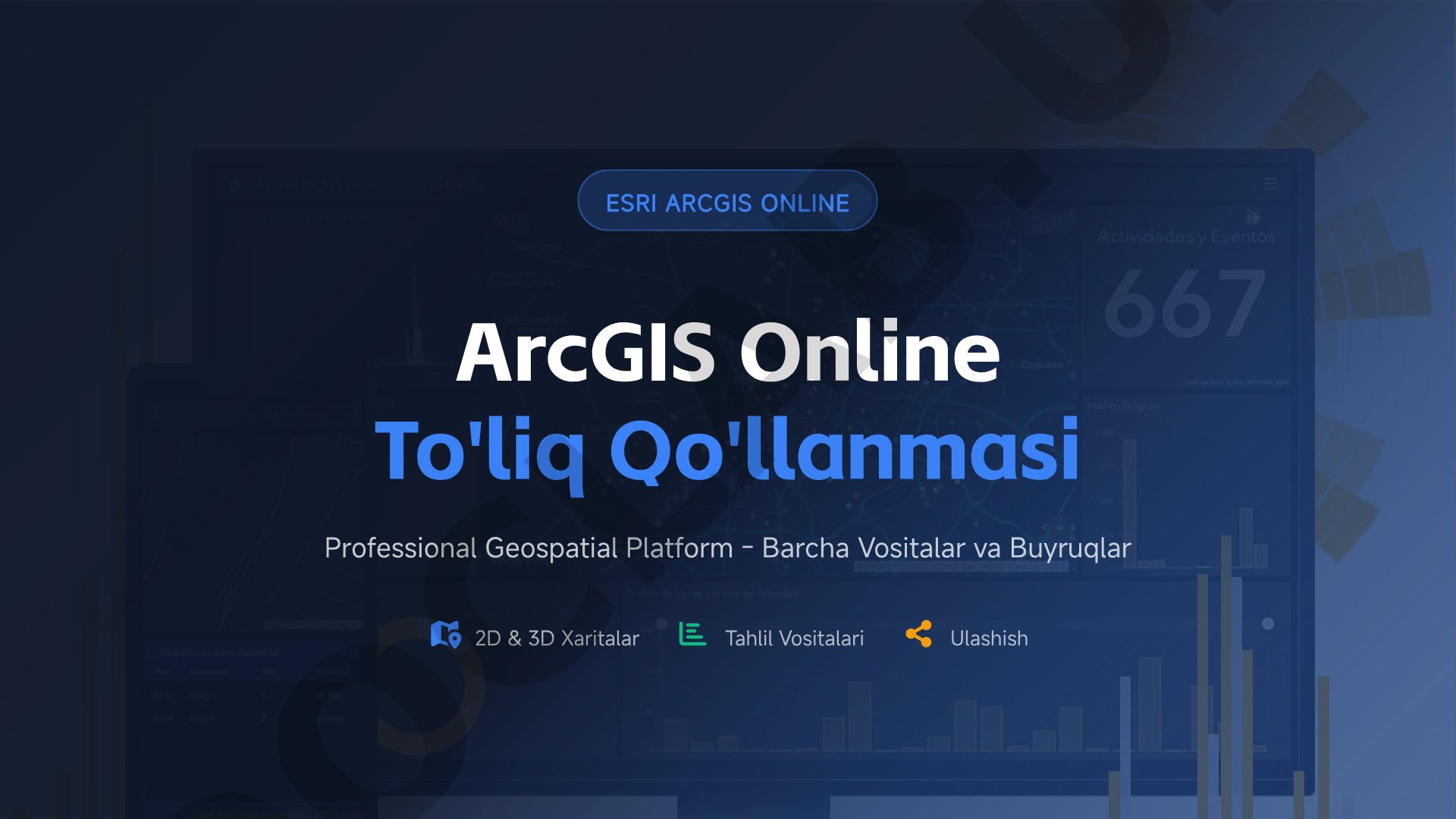 ArcGIS Online to'liq qo'llanmasi