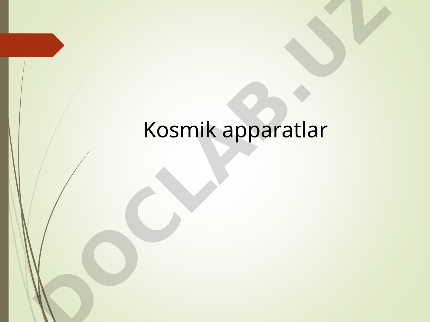 Kosmik apparatlar