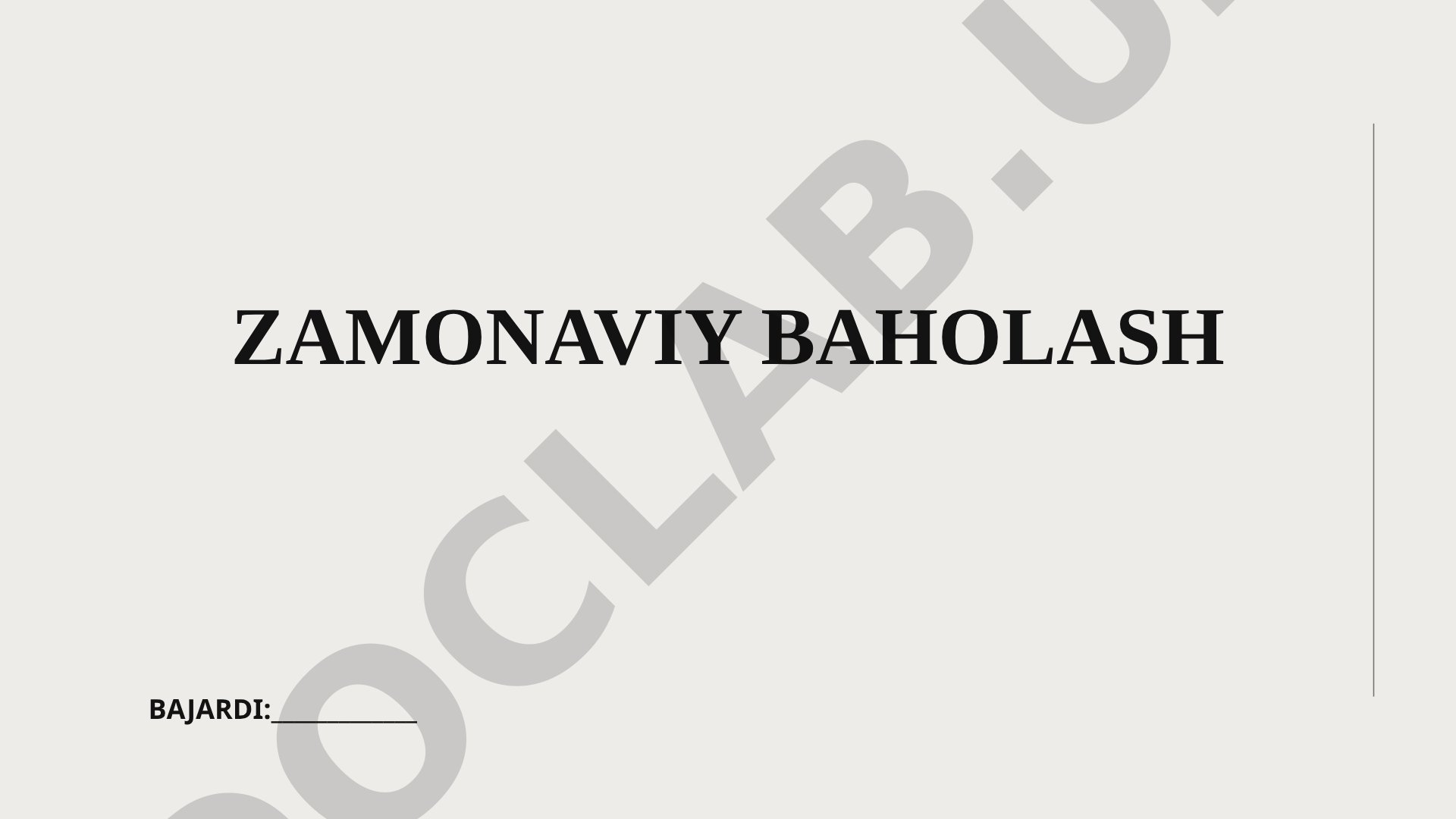 Boshlang'ich ta'limda zamonaviy baholash tizimlari va usullari yoritilgan