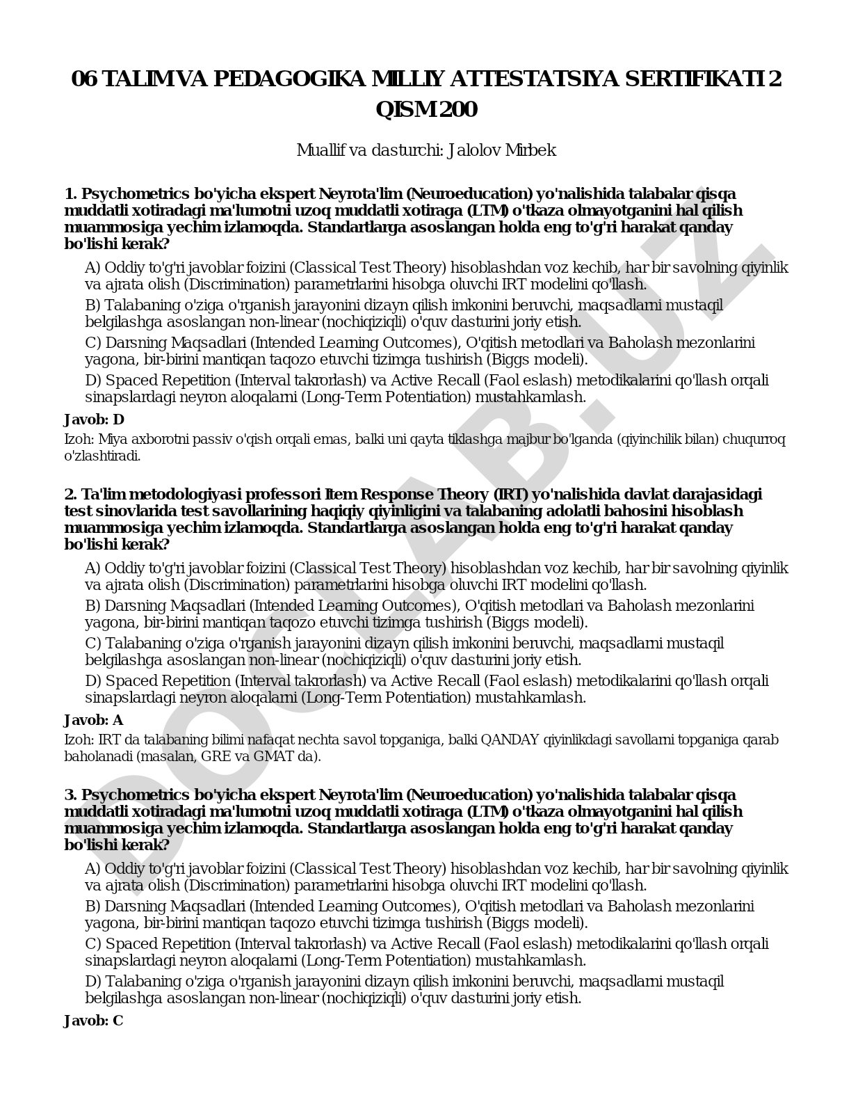 06 Talim va pedagogika milliy attestatsiya sertifikati 2 qism 200
