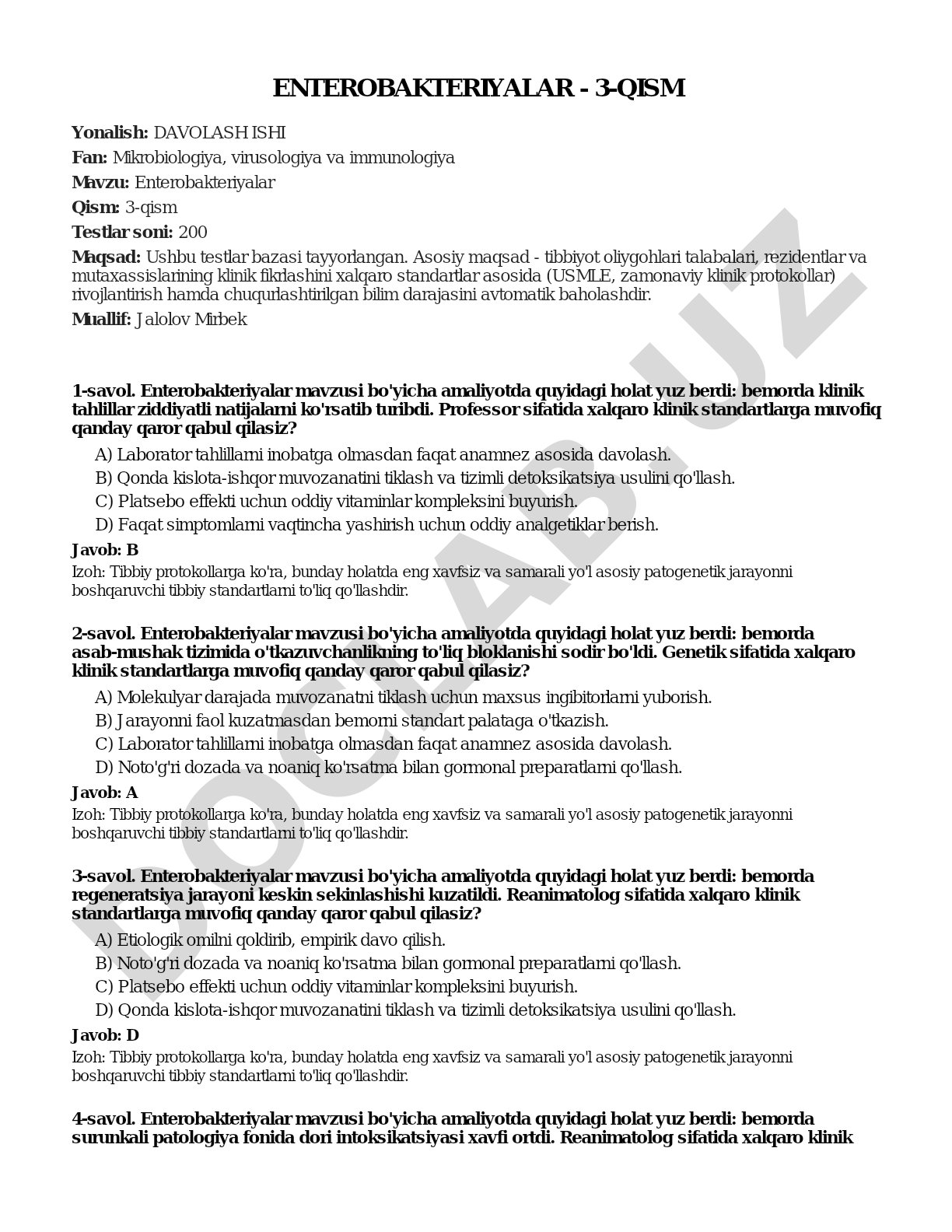 Enterobakteriyalar