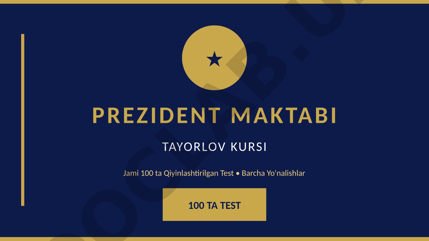 Qiyin savollarga turing