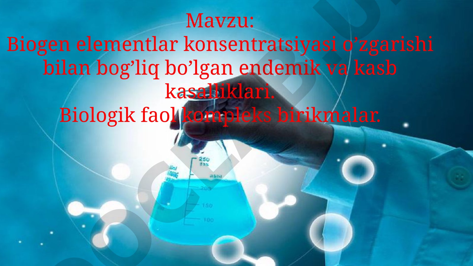 Biogen elementlar