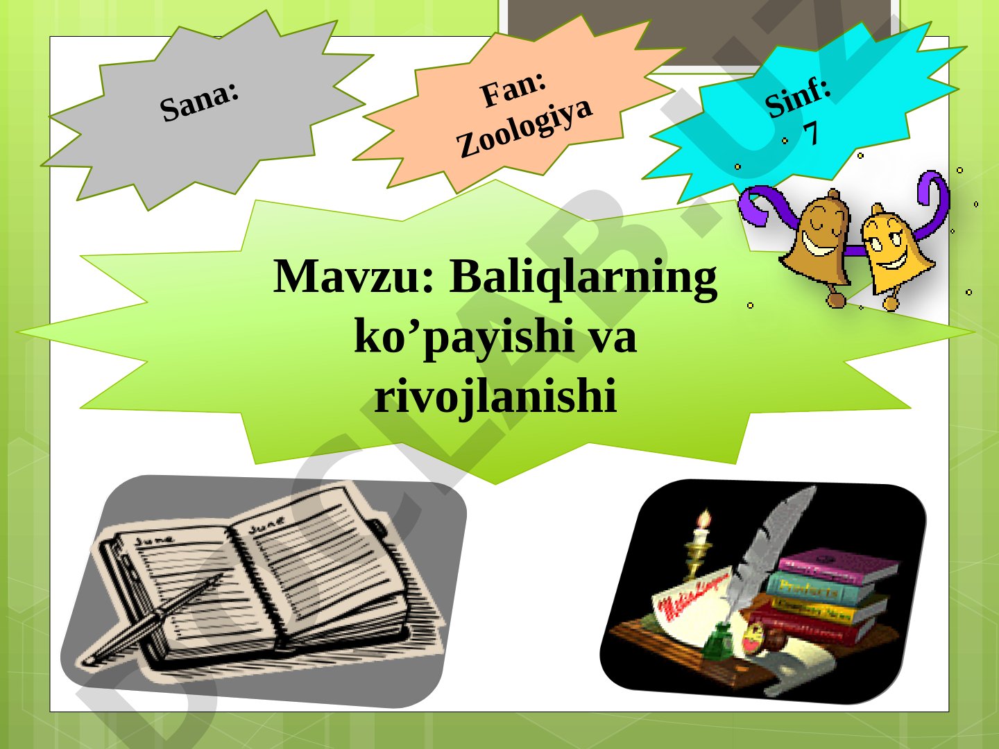 Baliqlarning ko'payishi va rivojlanishi