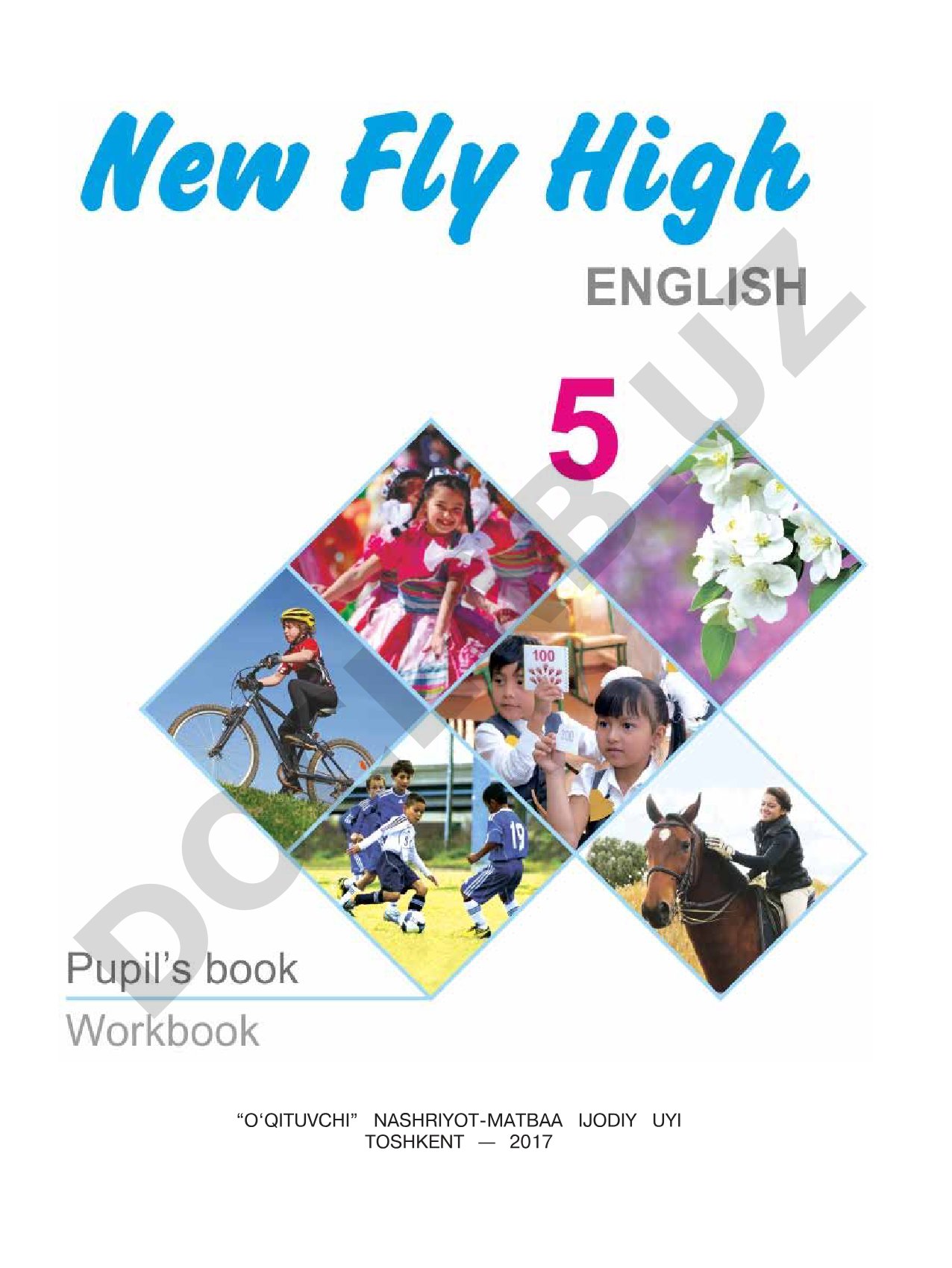 Introduction to the new edition of Fly High 5 English textbook for Uzbek schools