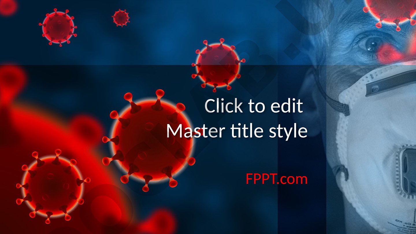 Free presentation template with backgrounds and product feature slides from FPPT.com