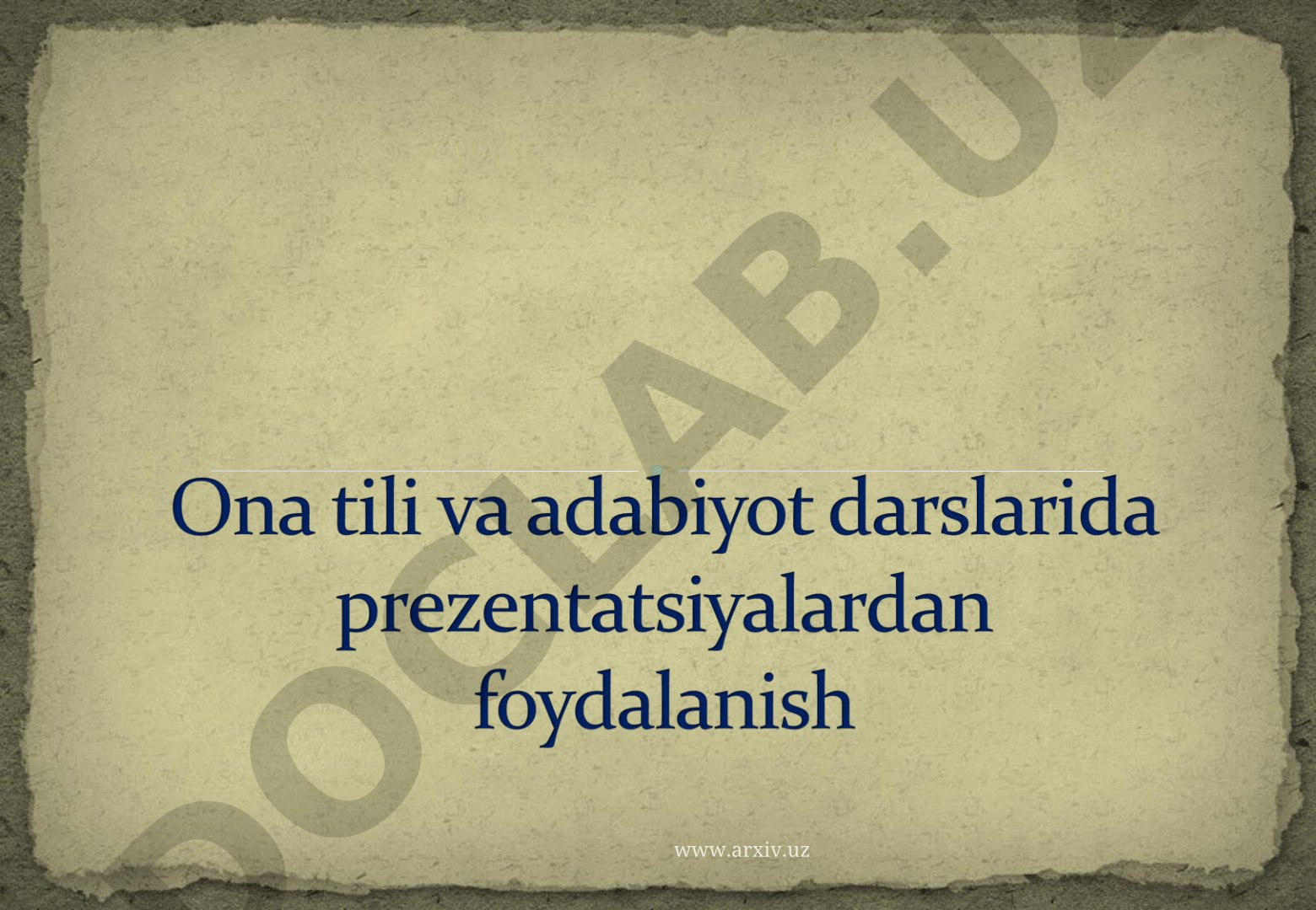 Nodira hayoti va ijodi